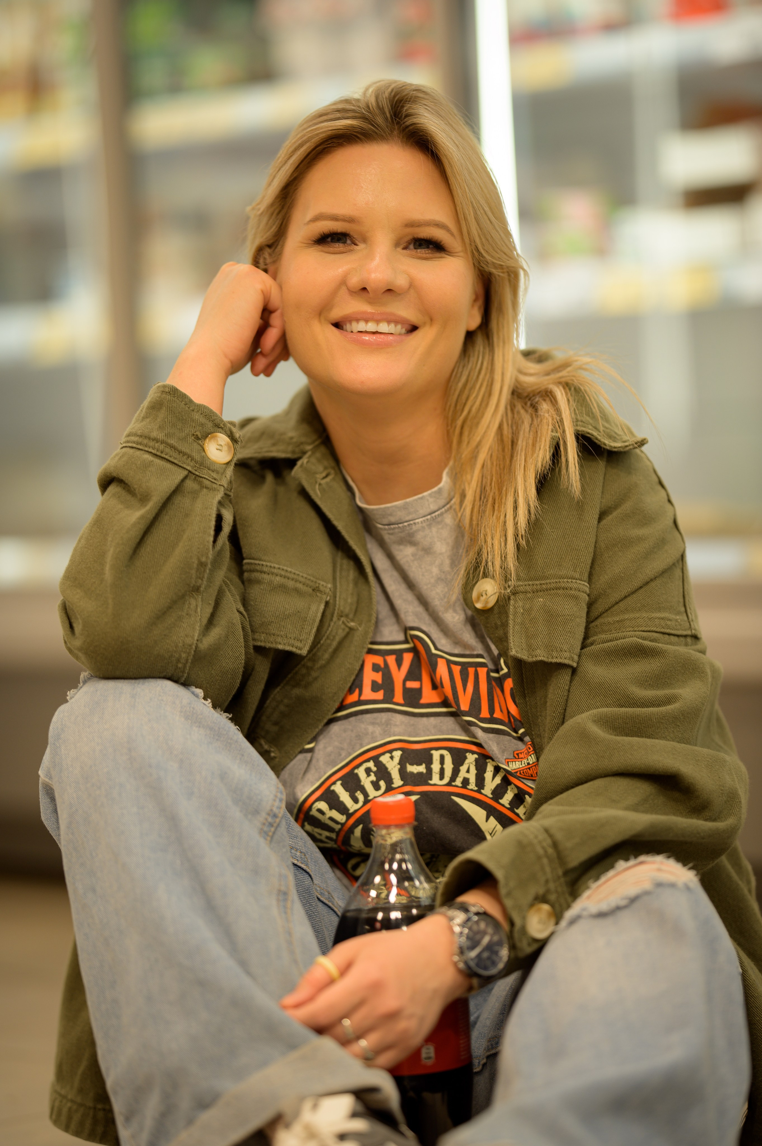 В супермаркете с Натальей. Семейный и детский фотограф в Шатках и Арзамасе Александра Магомедова