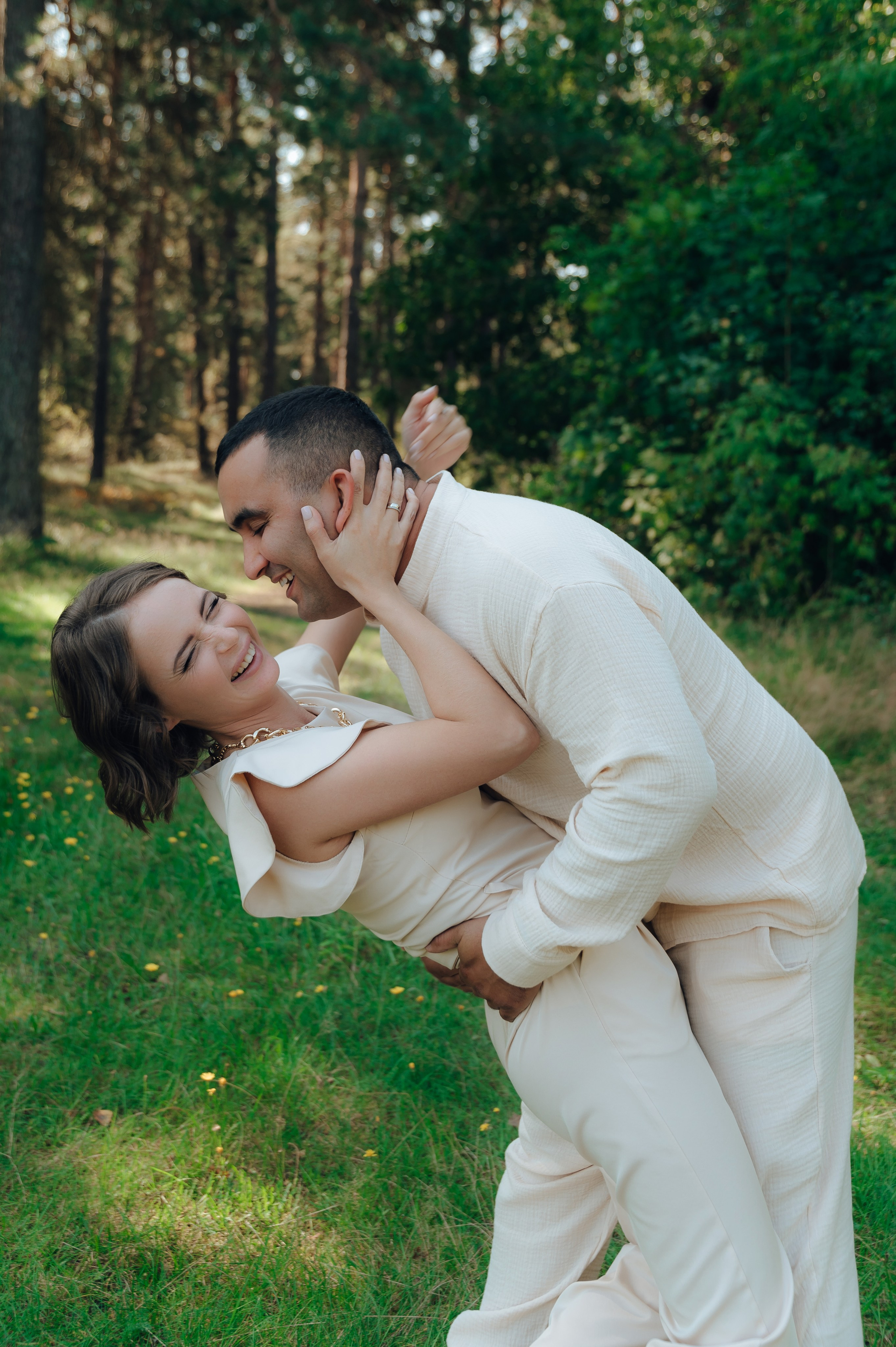 Любовная любовь в лесах Юганца. Детский и семейный фотограф Катерина Мишина