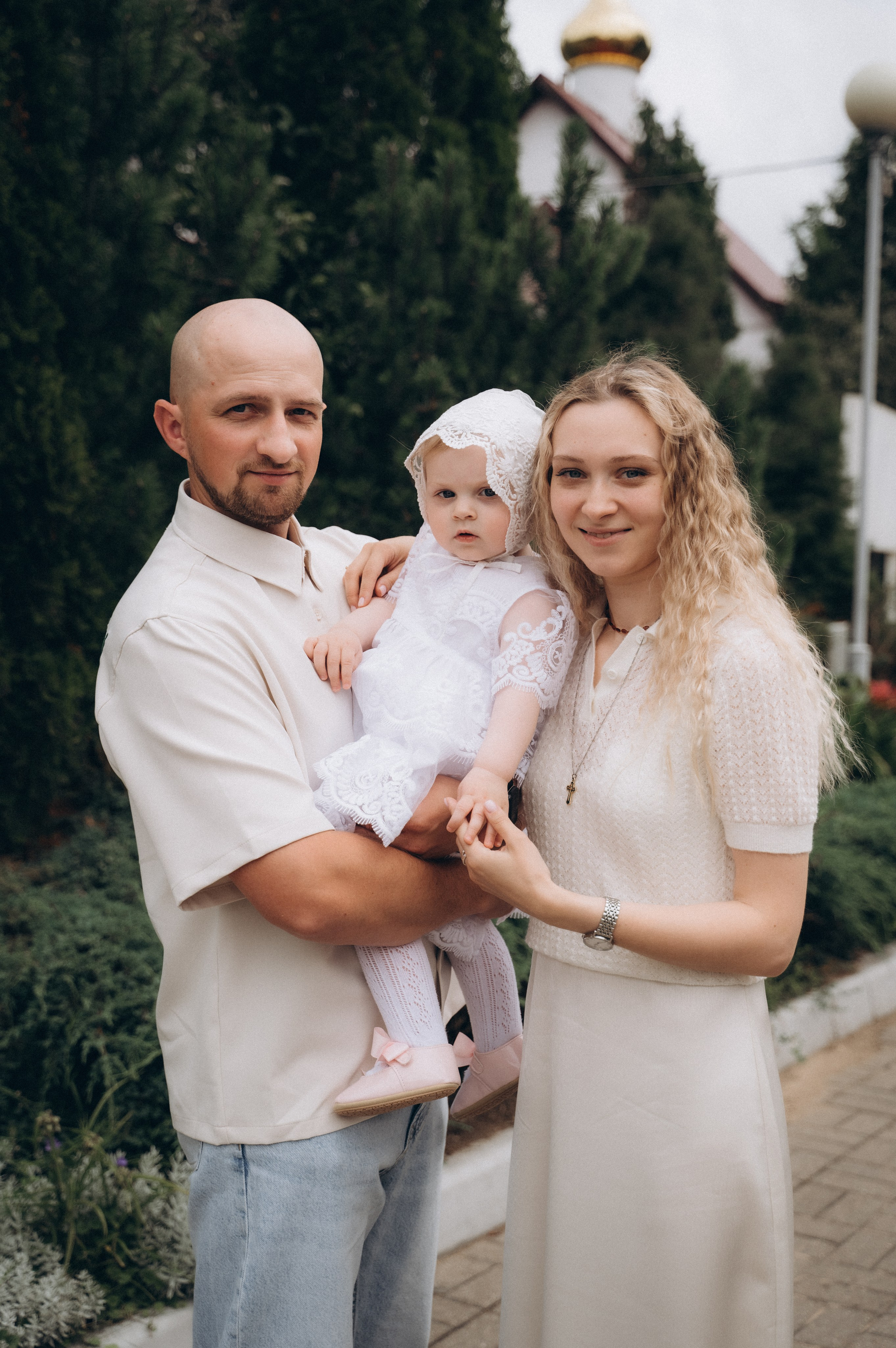 Крещение Владиславы (Криптовый храм в честь собора Новомучеников и Исповедников земли Белорусской). Семейный фотограф в Минске Дарья Дреко