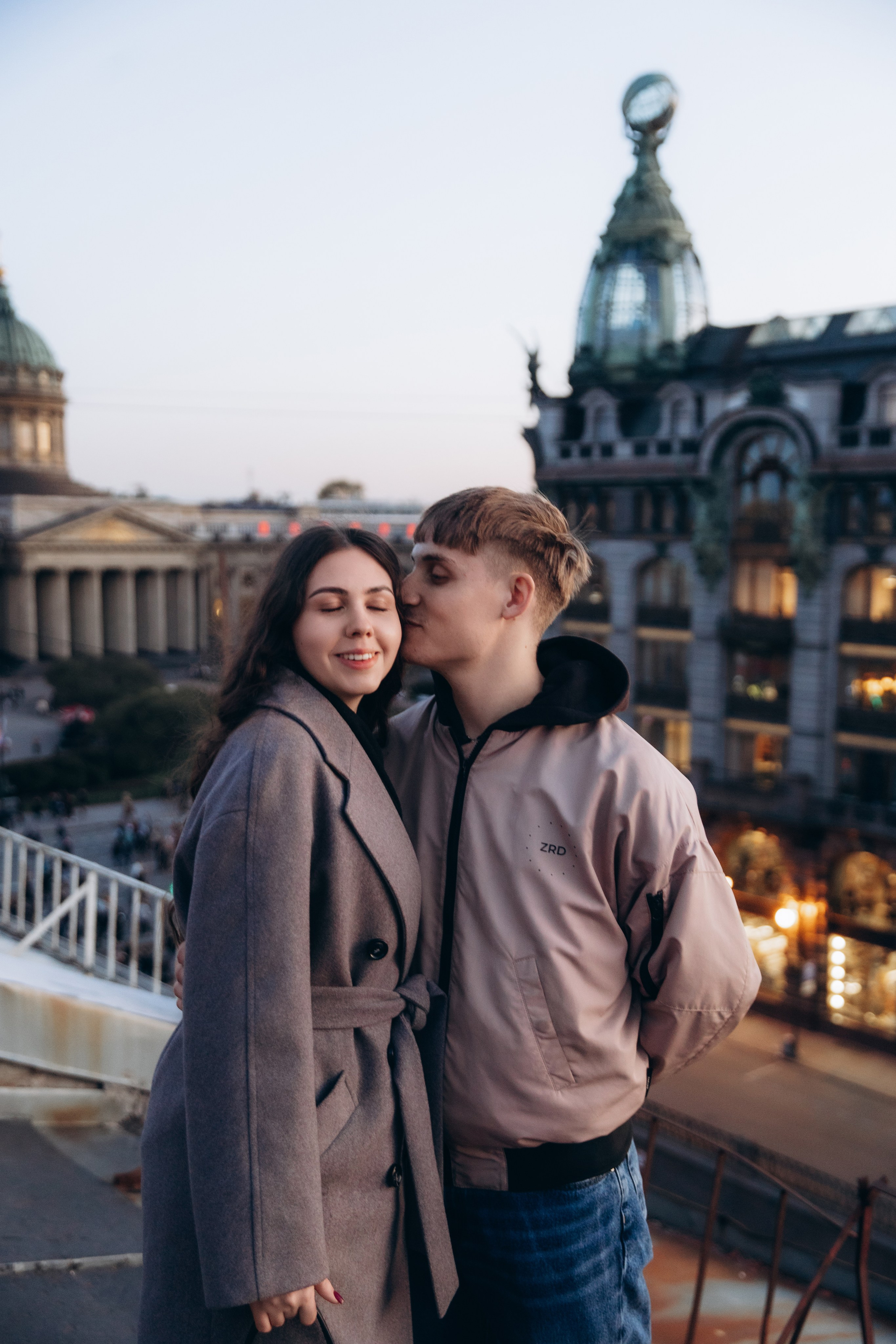 Фотосессия на крыше. Фотограф в Санкт-Петербурге Разиля Идиятуллина