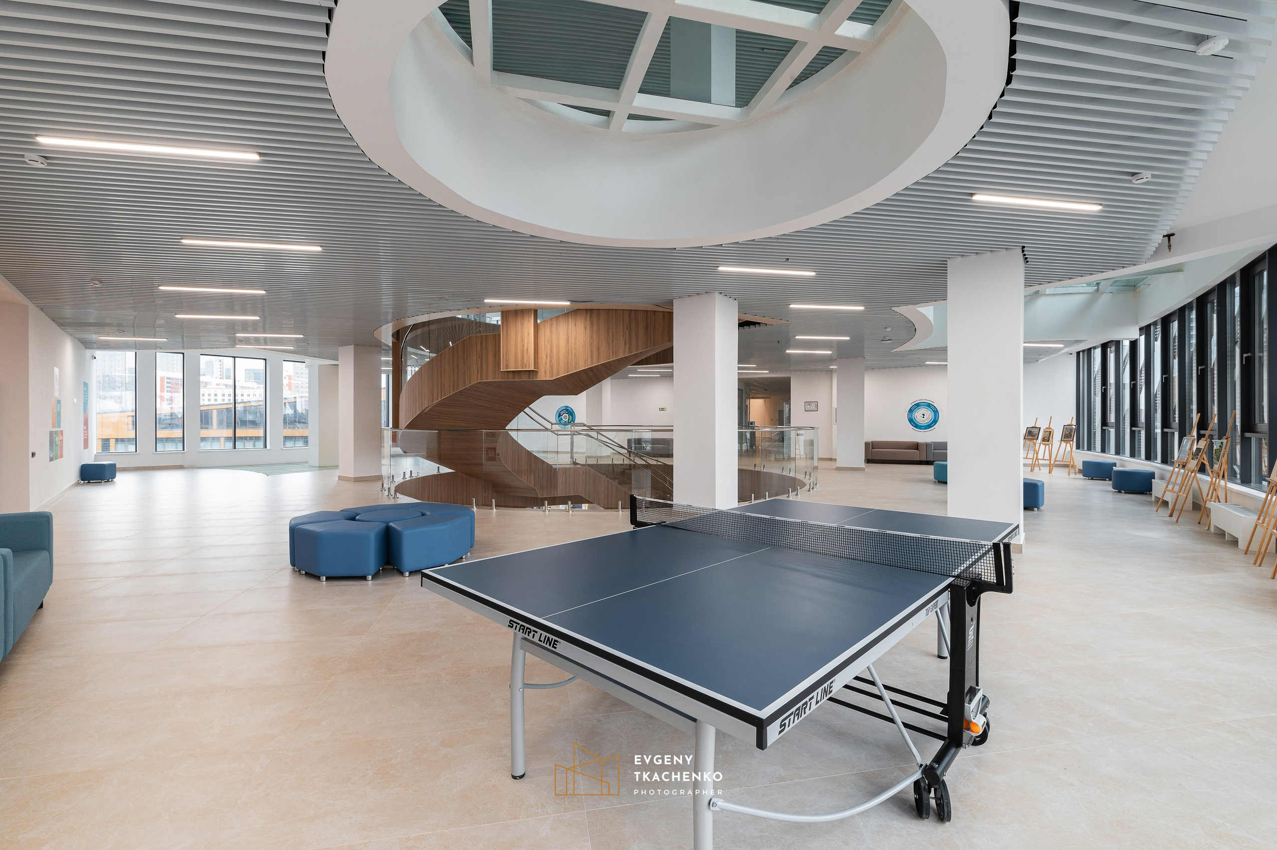 Kazakhstan International School, г. Астана. Архитектурный и интерьерный фотограф в Казахстане