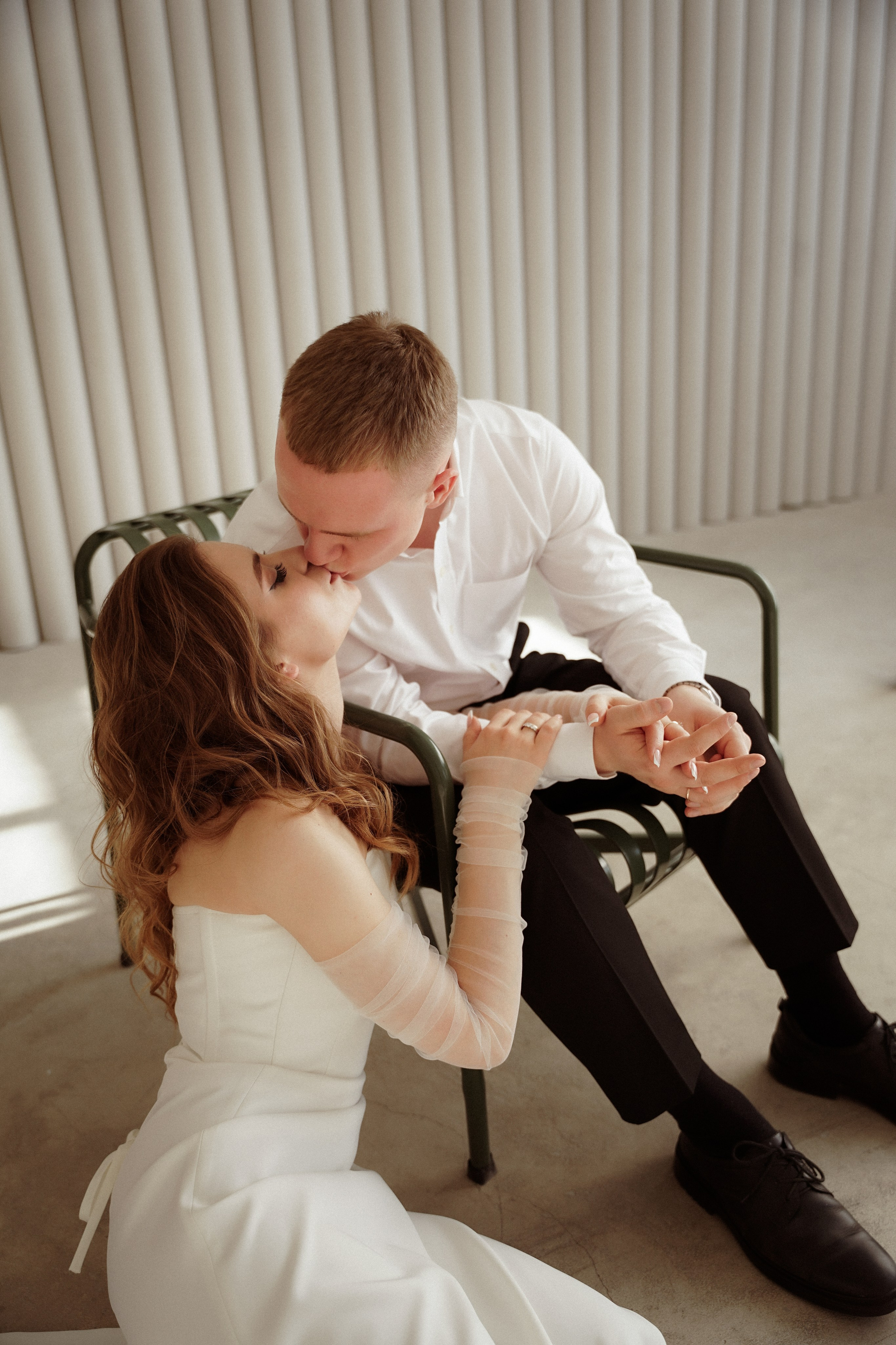 Свадебная студийная съемка