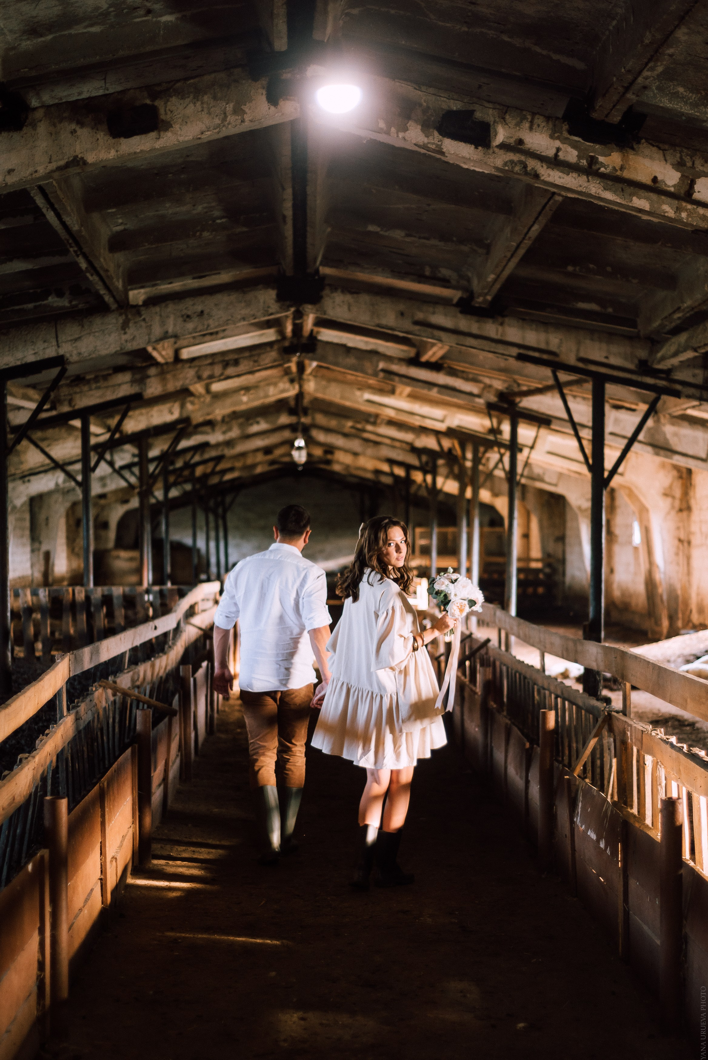 фотосессия на ферме в стиле рустик