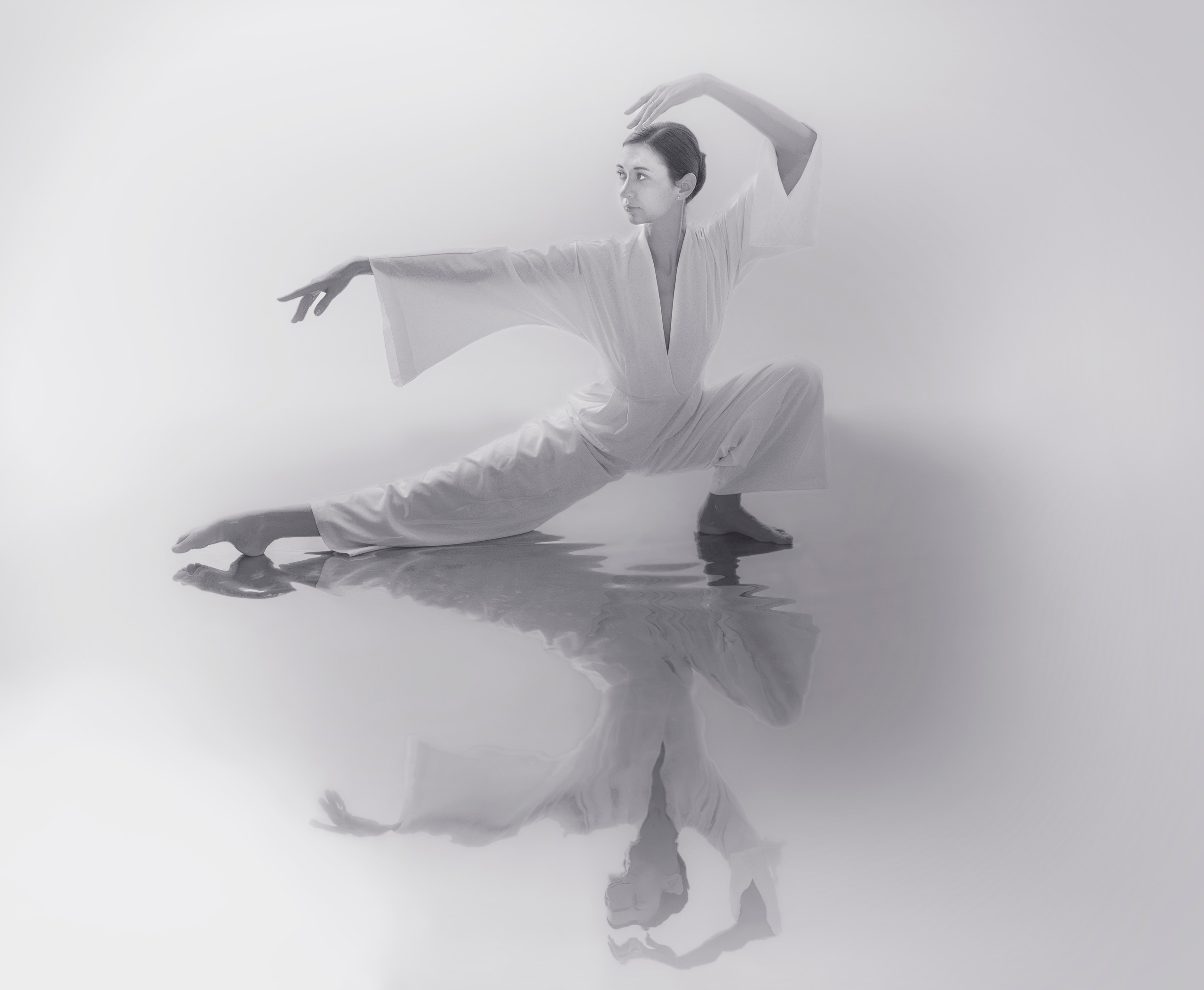 Анна ч\б версия. Балетный фотограф Москва Майоров Николай