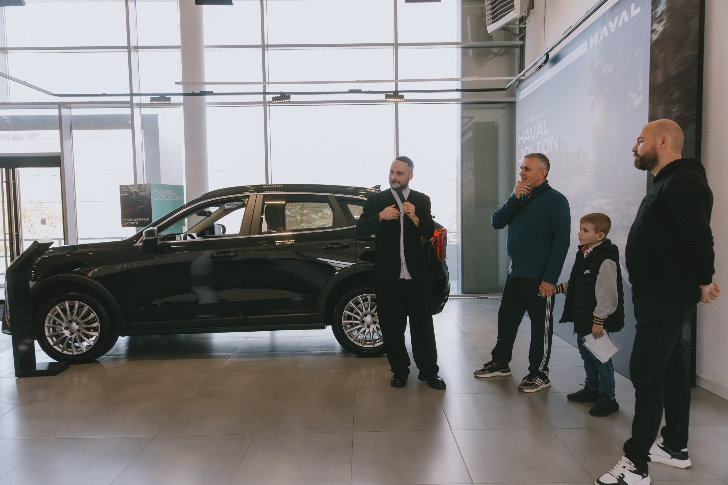 Презентация обновленного Haval Jolion | Фото с авто-презентации