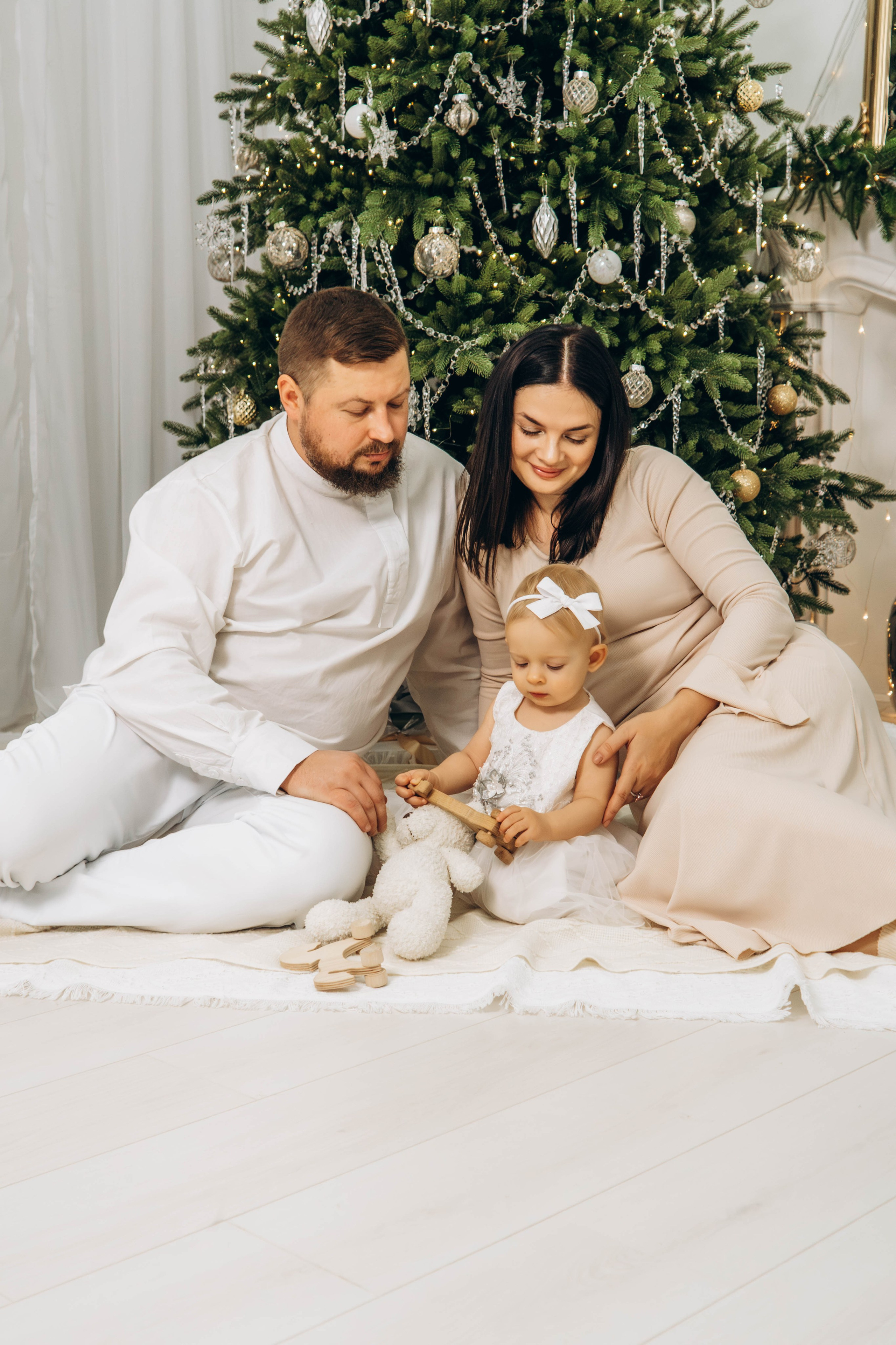 Съемка на годик малышки. Студия «LuLu». Фотограф Москва Валерия Веденина