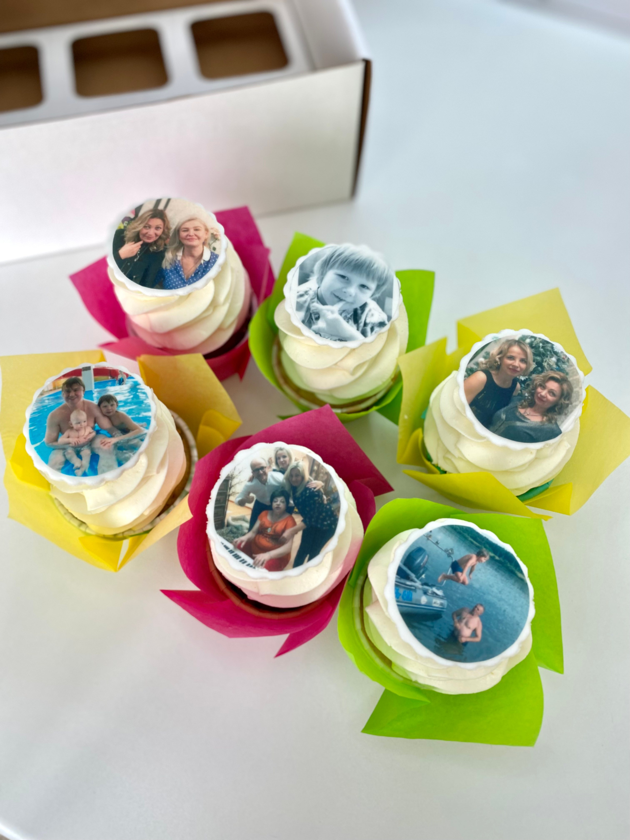 Капкейки с фото. Katyasugarsugar капкейки, зефир, торты Москва