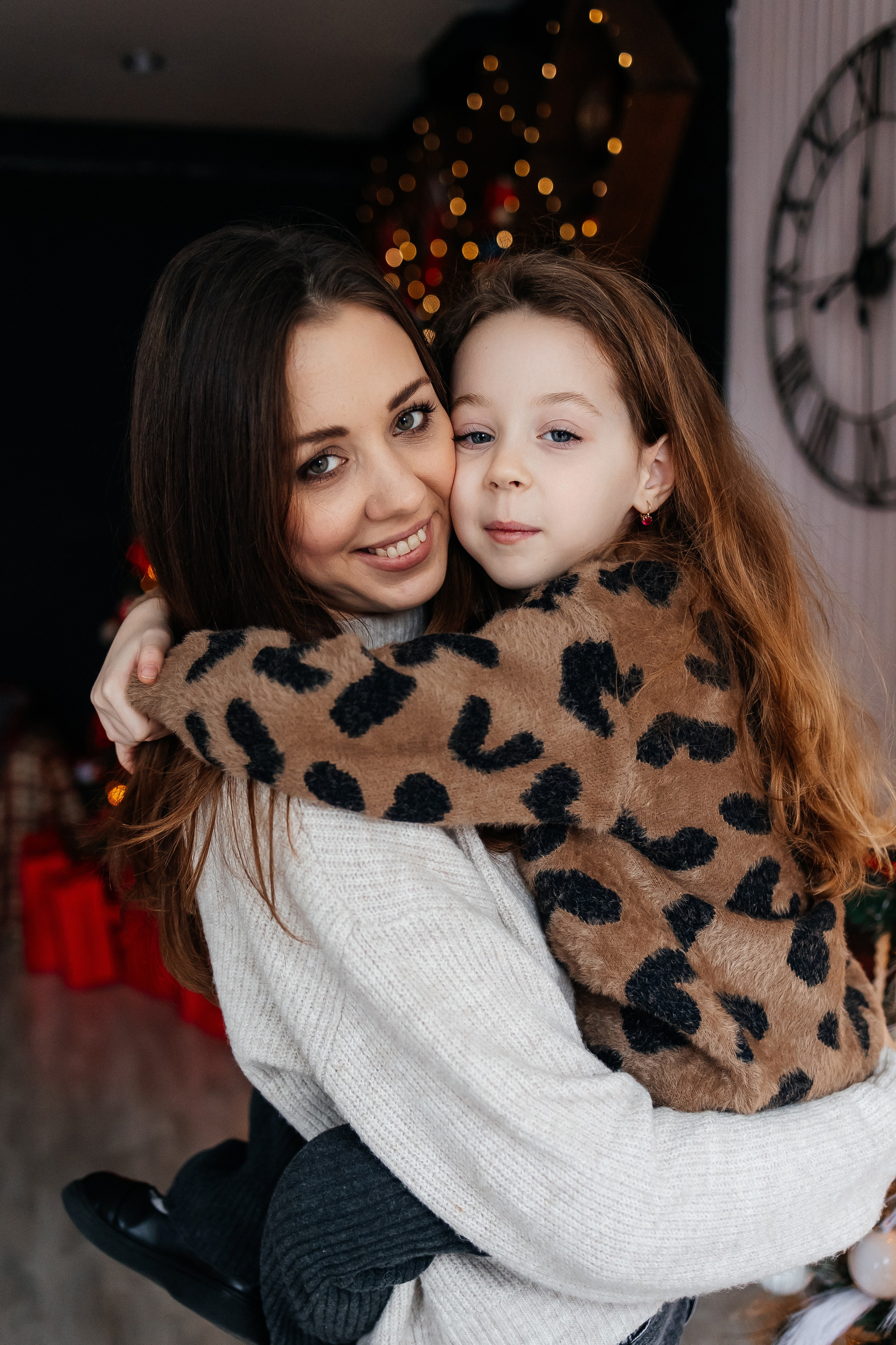 Семейная новогодняя съёмка в студии. Фотограф Иваново | Москва | Ирина Коптилина