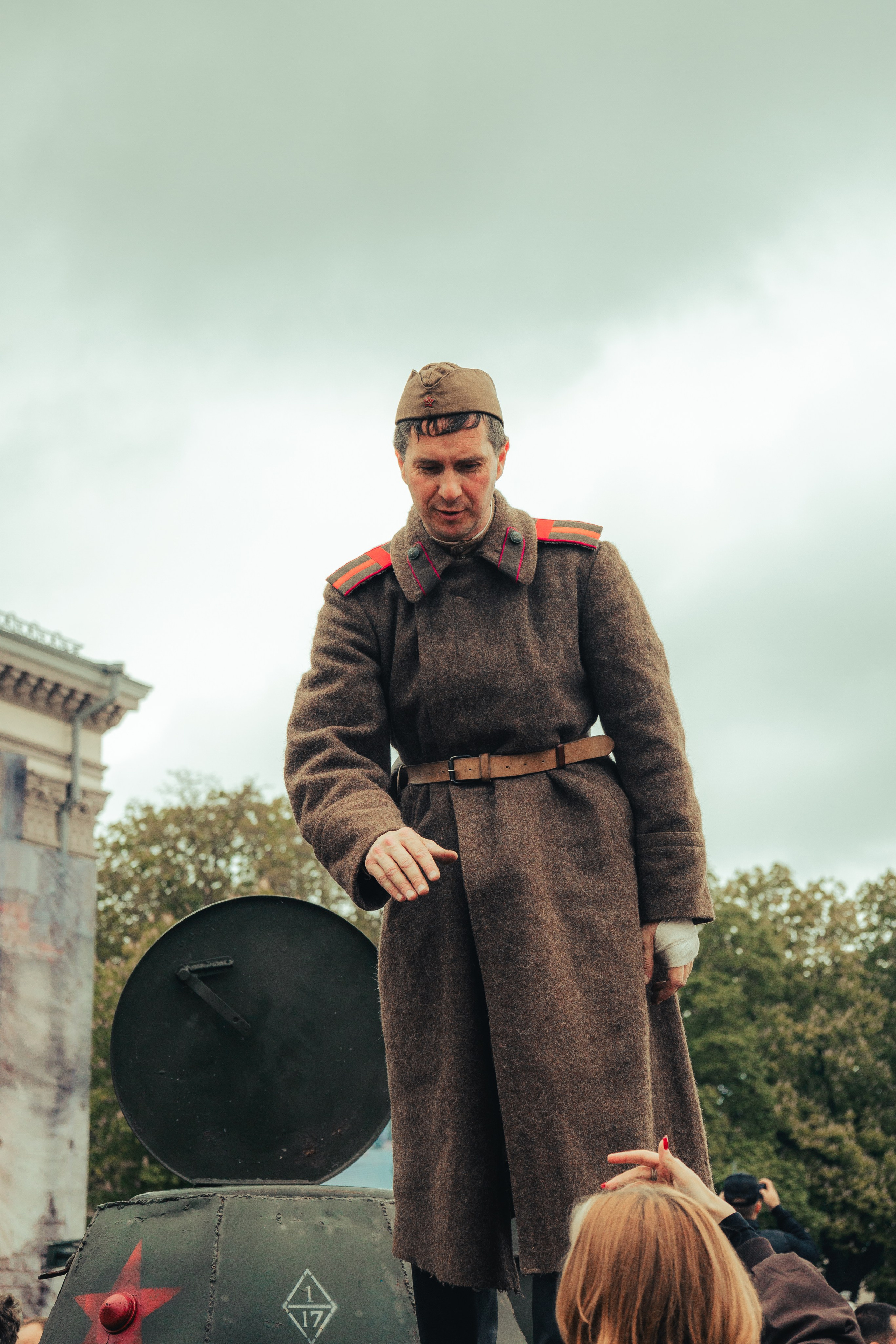 Реконструкция взятия рейхстага. Photographer Vladislav Voronovich