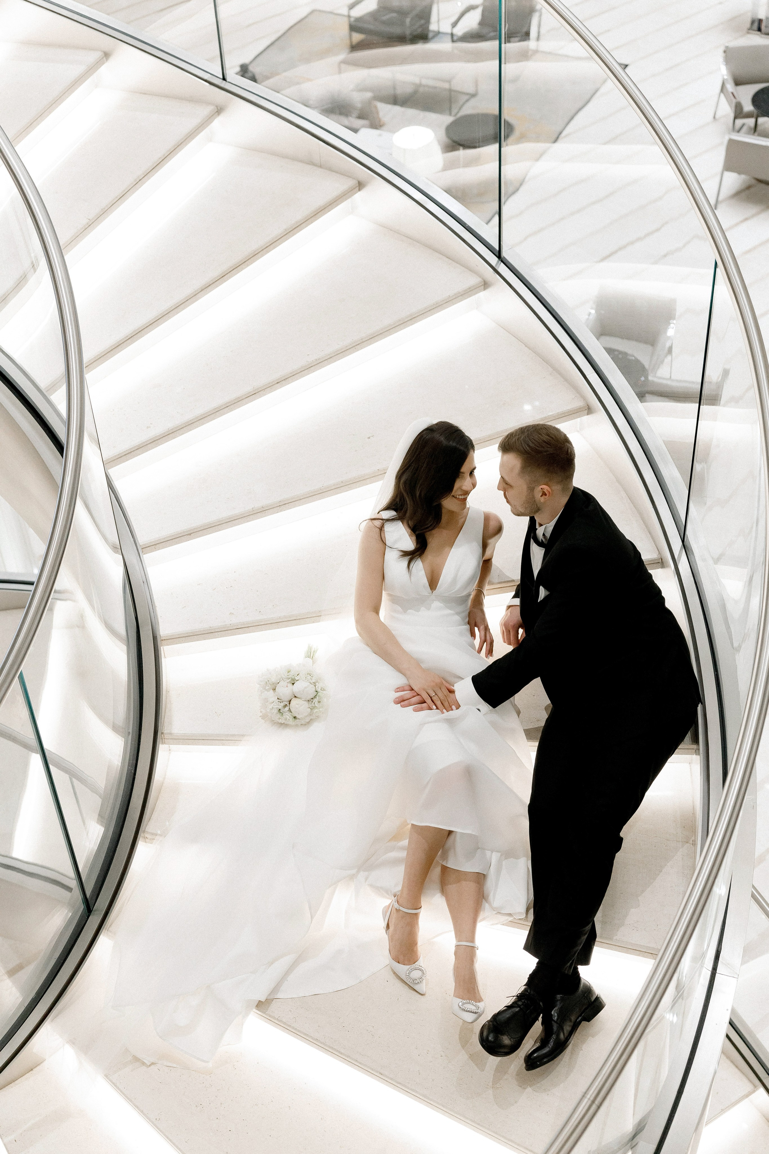 Свадебный ужин в Ресторане Michel на Красной Пресне. Свадебный фотограф в Москве и Санкт-Петербурге Денис Ходюков