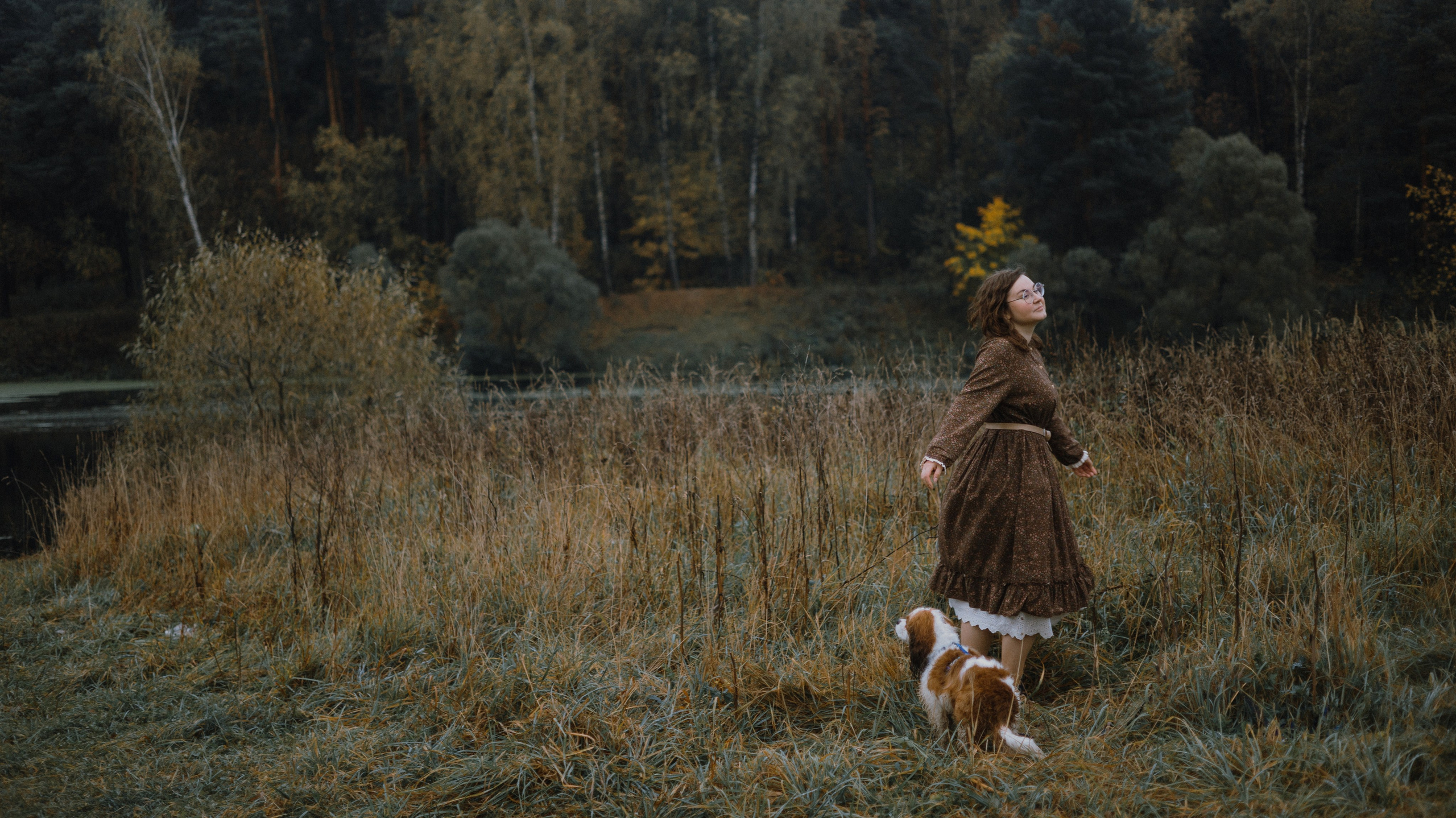 Маша и Дарси. Фотограф-анималист Богданова Полина