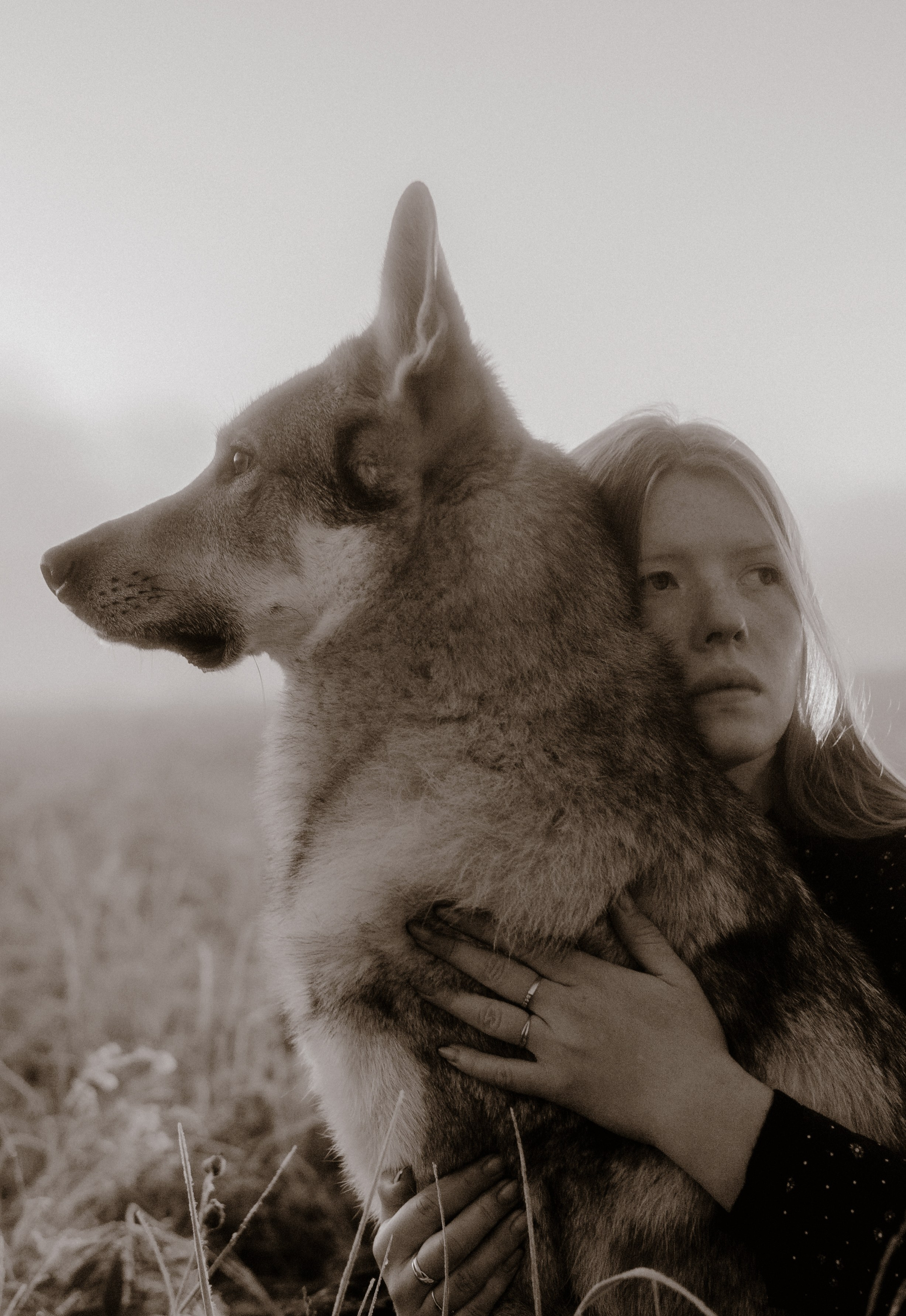 Полина и Вегард. Фотограф-анималист Богданова Полина