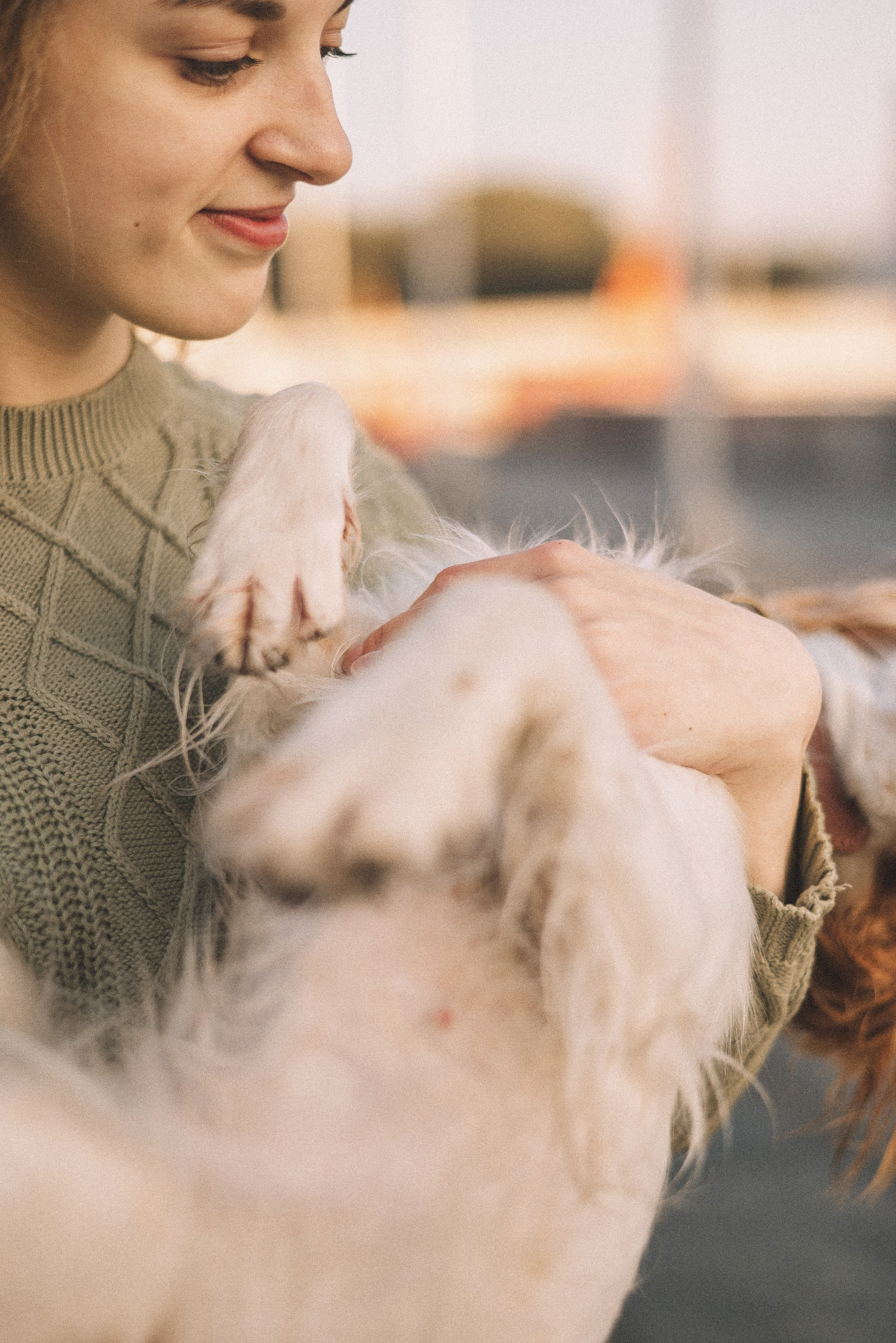 Маша и Вега. Фотограф-анималист Богданова Полина
