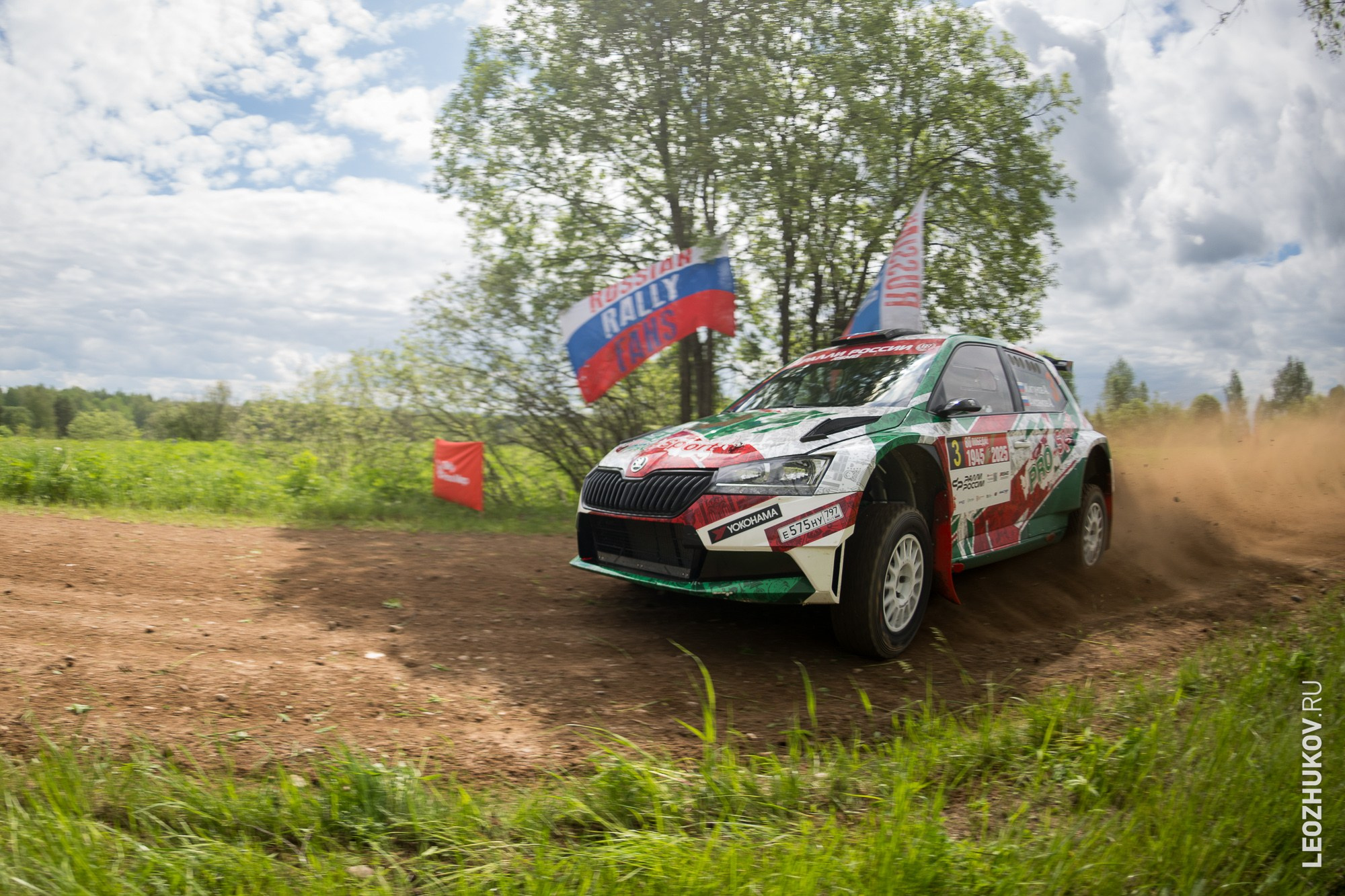 Rally Pushkinskie gory 2025. Sports photographer Leonid Zhukov