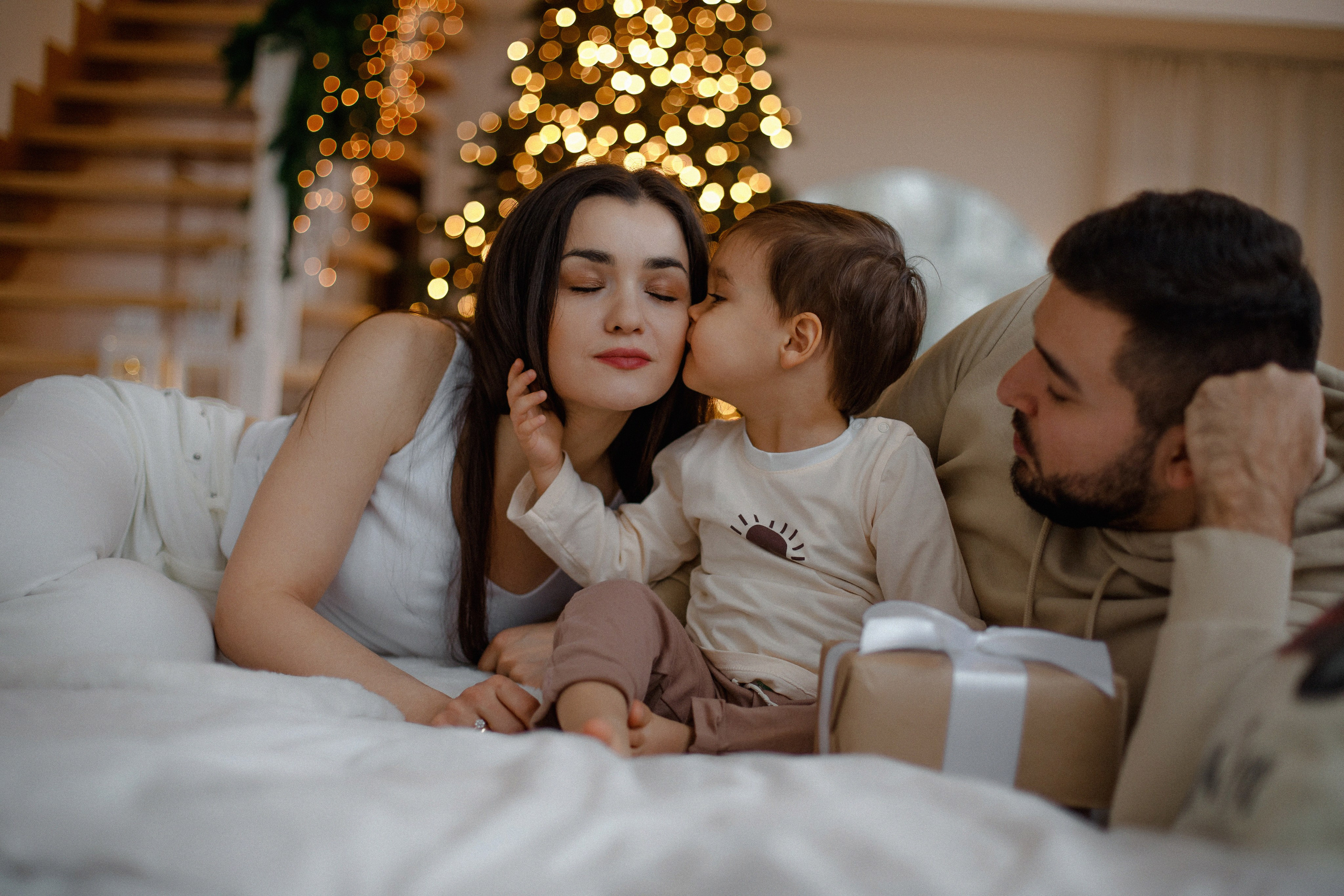 Семейная новогодняя фотосессия в Москве