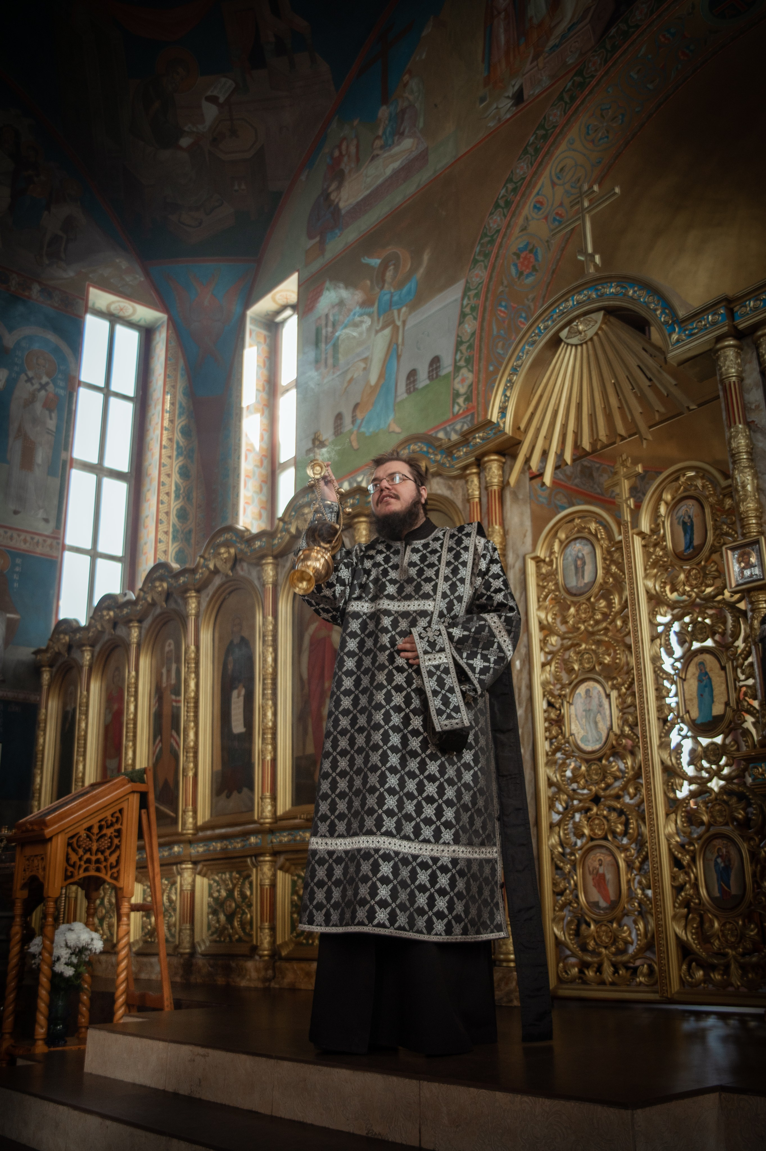 Преждеосвящение Даров. Храм Серафима Саровского. Церковный, семейный и репортажный фотограф Волгоград, Волжский