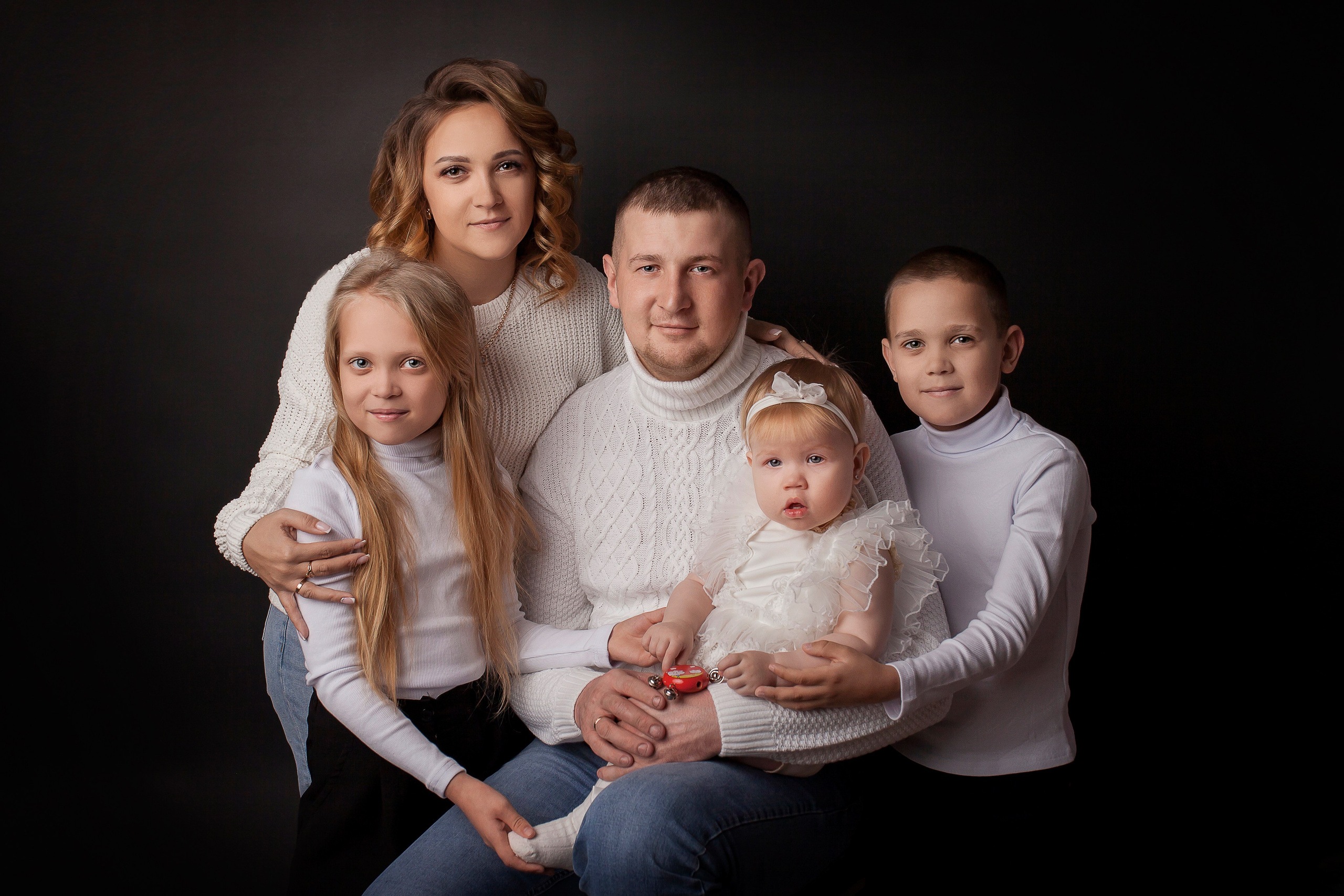Годовасие — девочки. Фотограф новорожденных в Новокузнецке Анна Горошникова