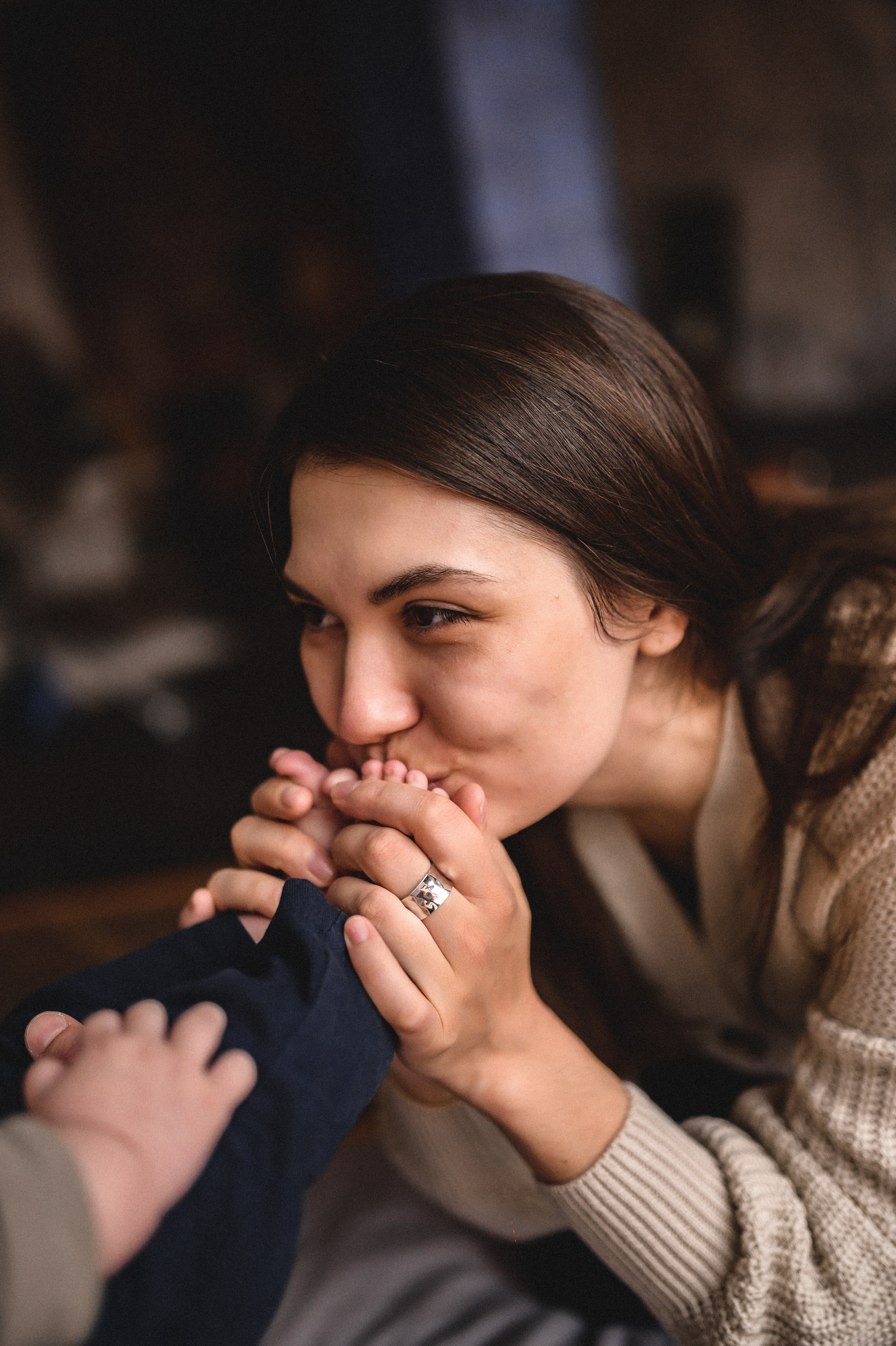 Вова, Юля и Максим в студии Москва. Семейный и свадебный lifestyle-фотограф в Москве Мария Петрова