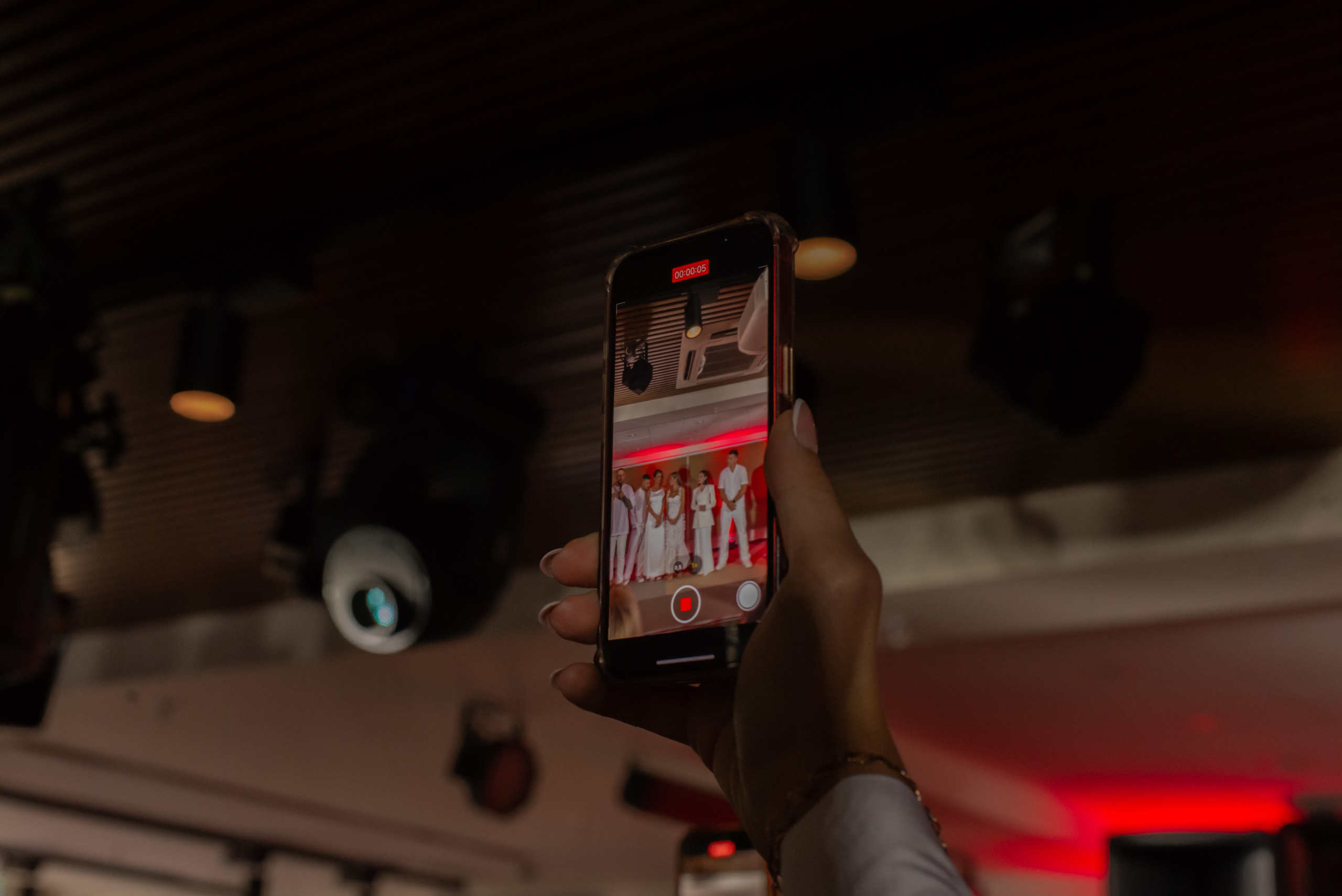 Репортаж, фуршет