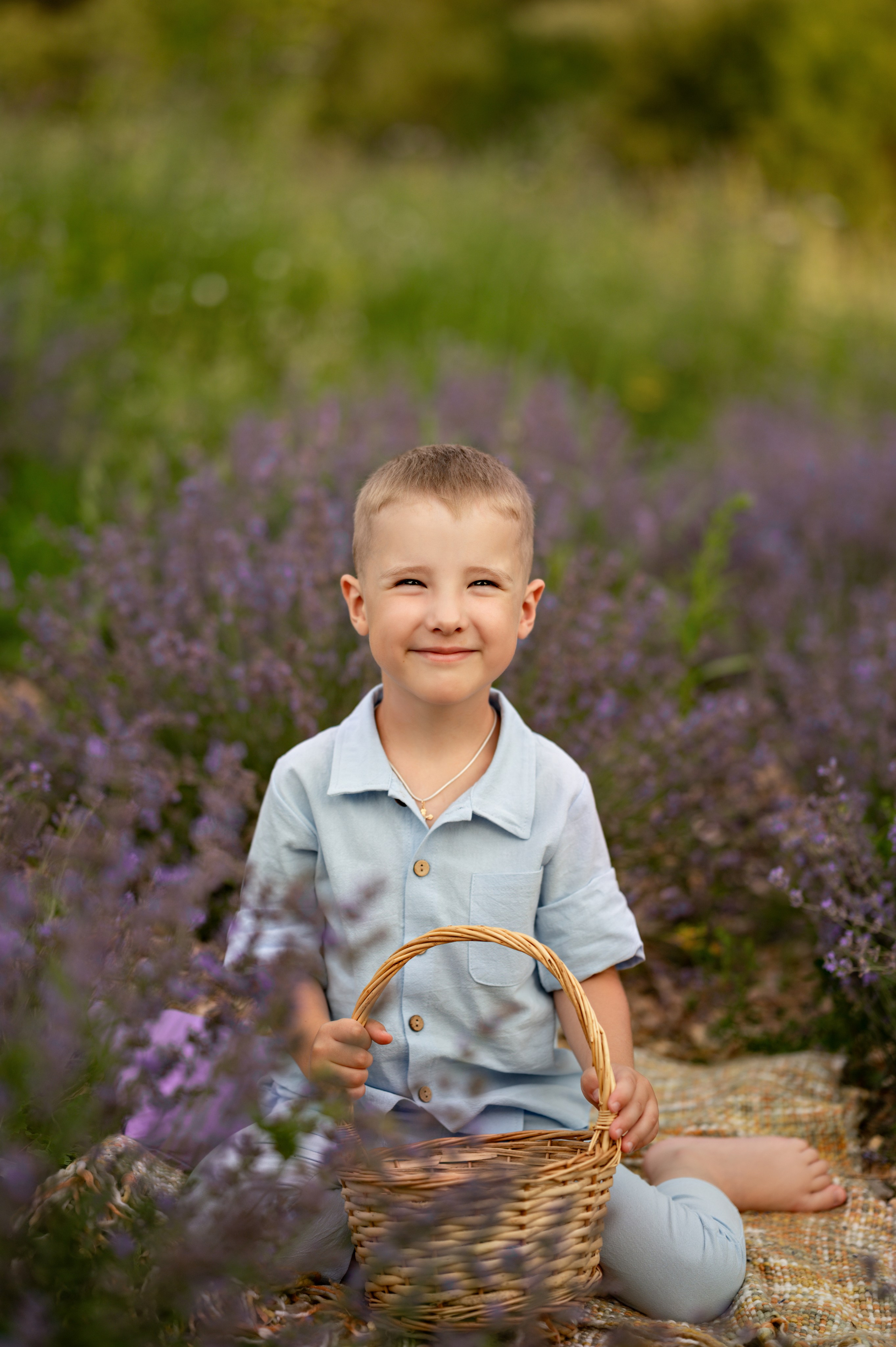 Лаванда. Детский и семейный фотограф г. Москва Оксана Катаджи