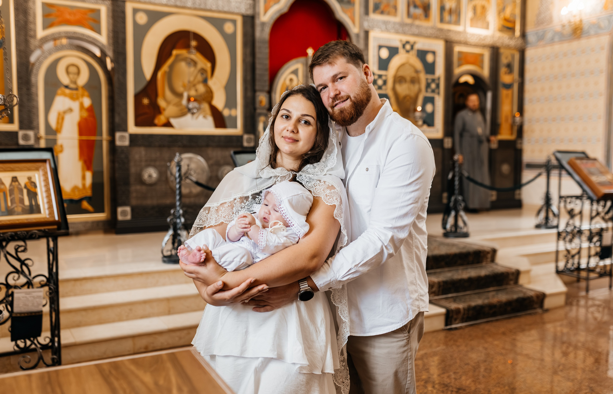 Крещение Леона. Екатерина Крапивина фотограф церковных Таинств в Нижний Новгороде