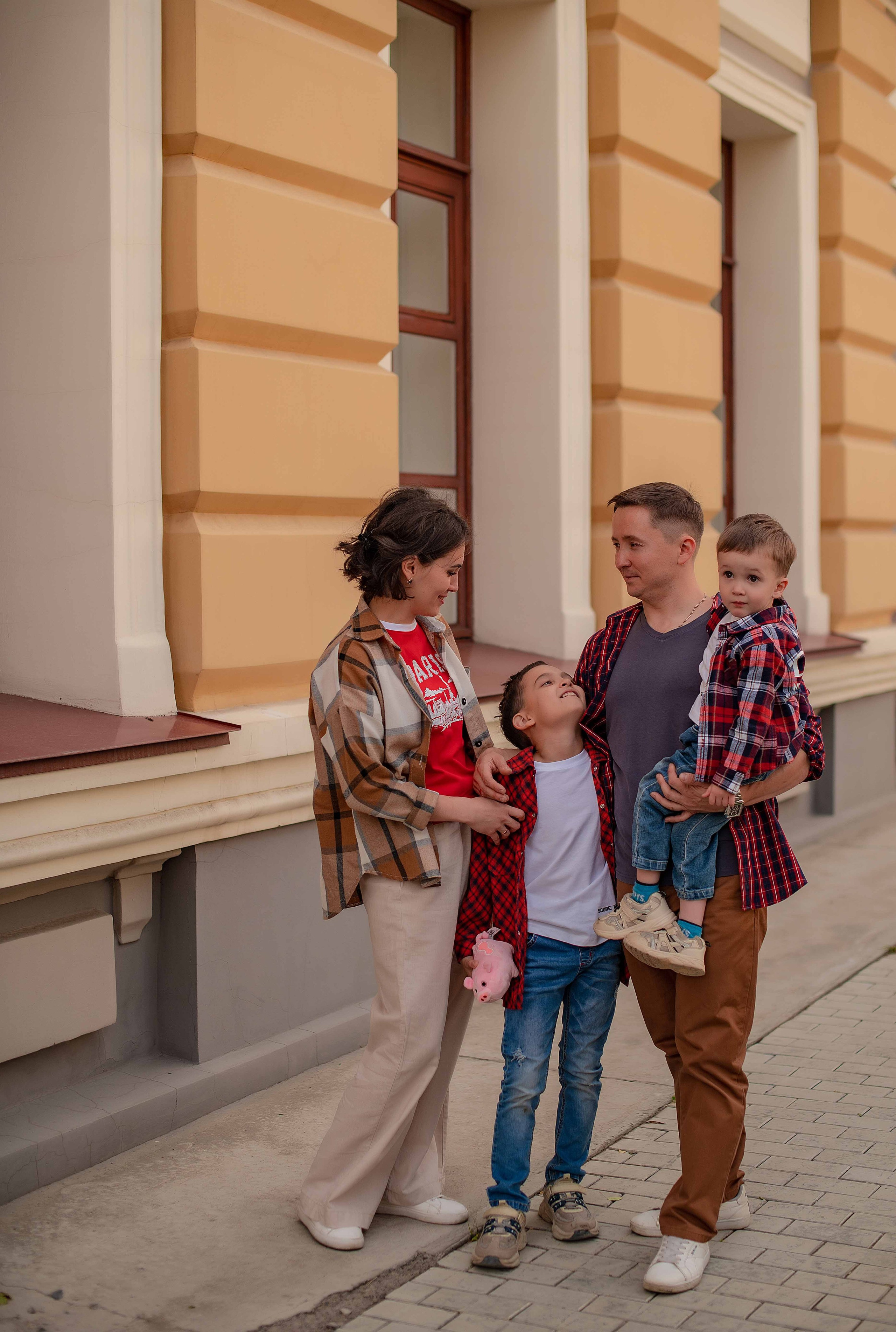 Семья Игоря и Екатерины. Фотограф Виктория Воронина