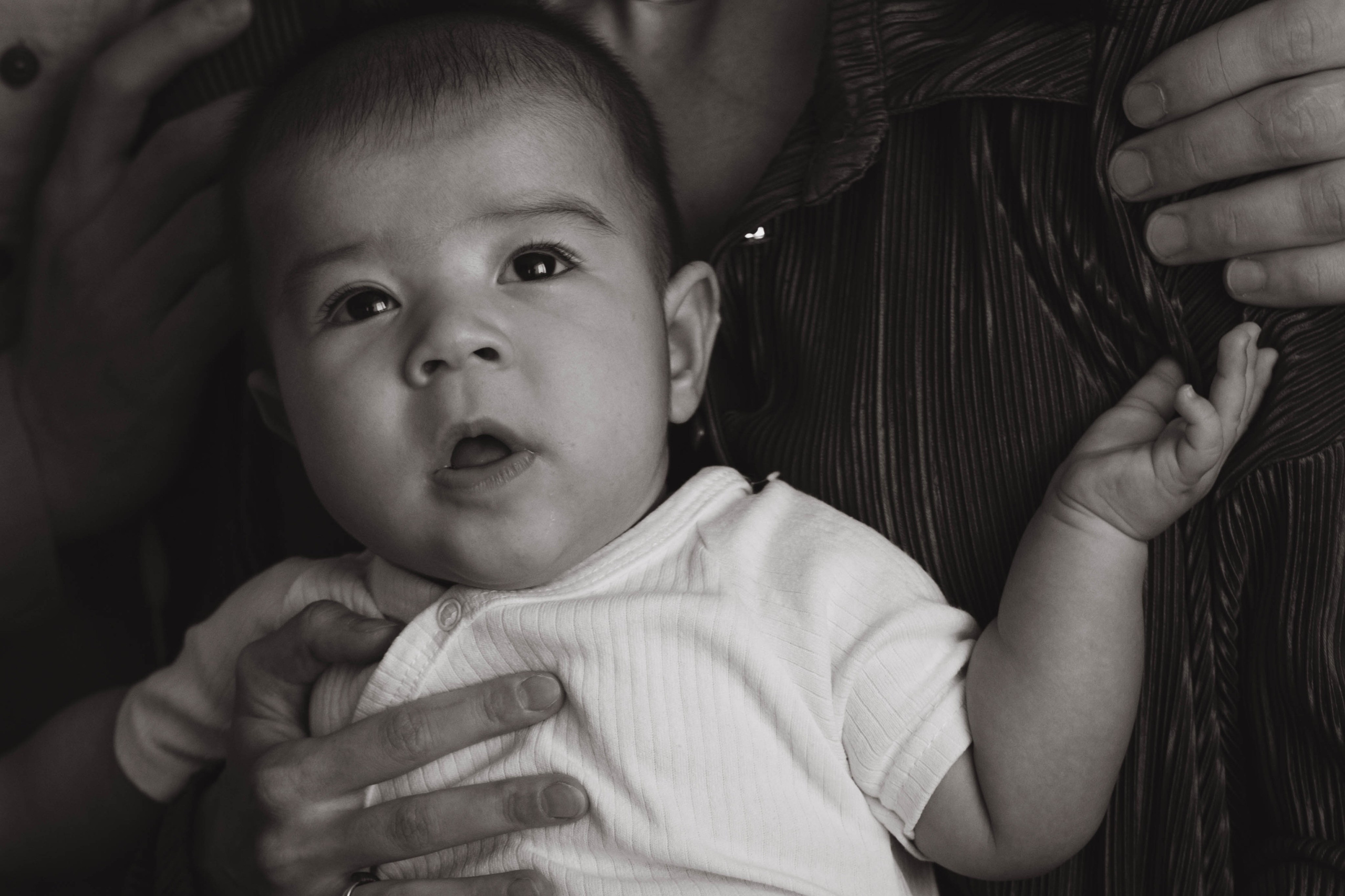 Малышка Эми с мамой и папой. Фотограф Евгения Войко Тюмень