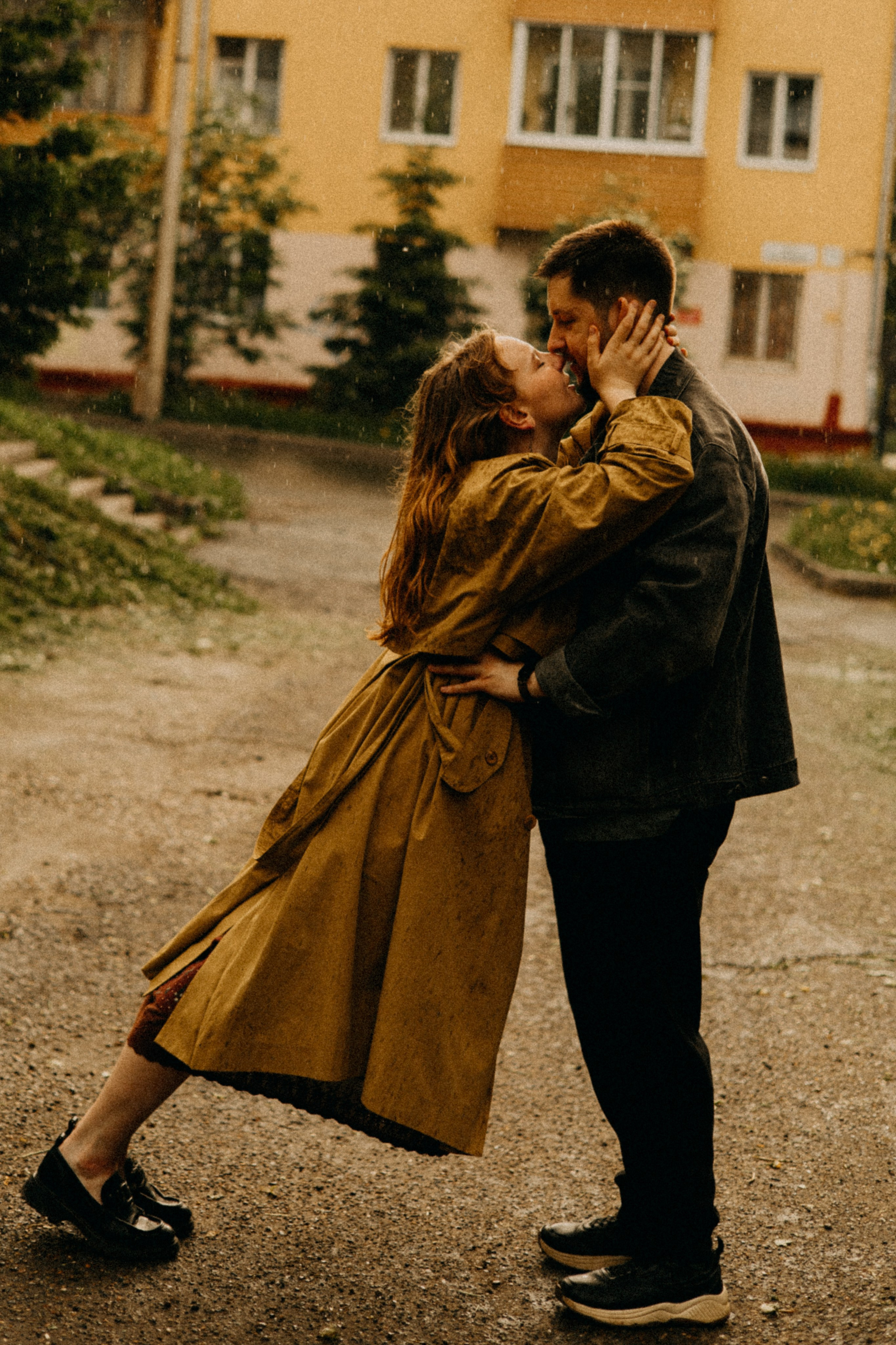 В дождь. Фотограф Настя Леонова