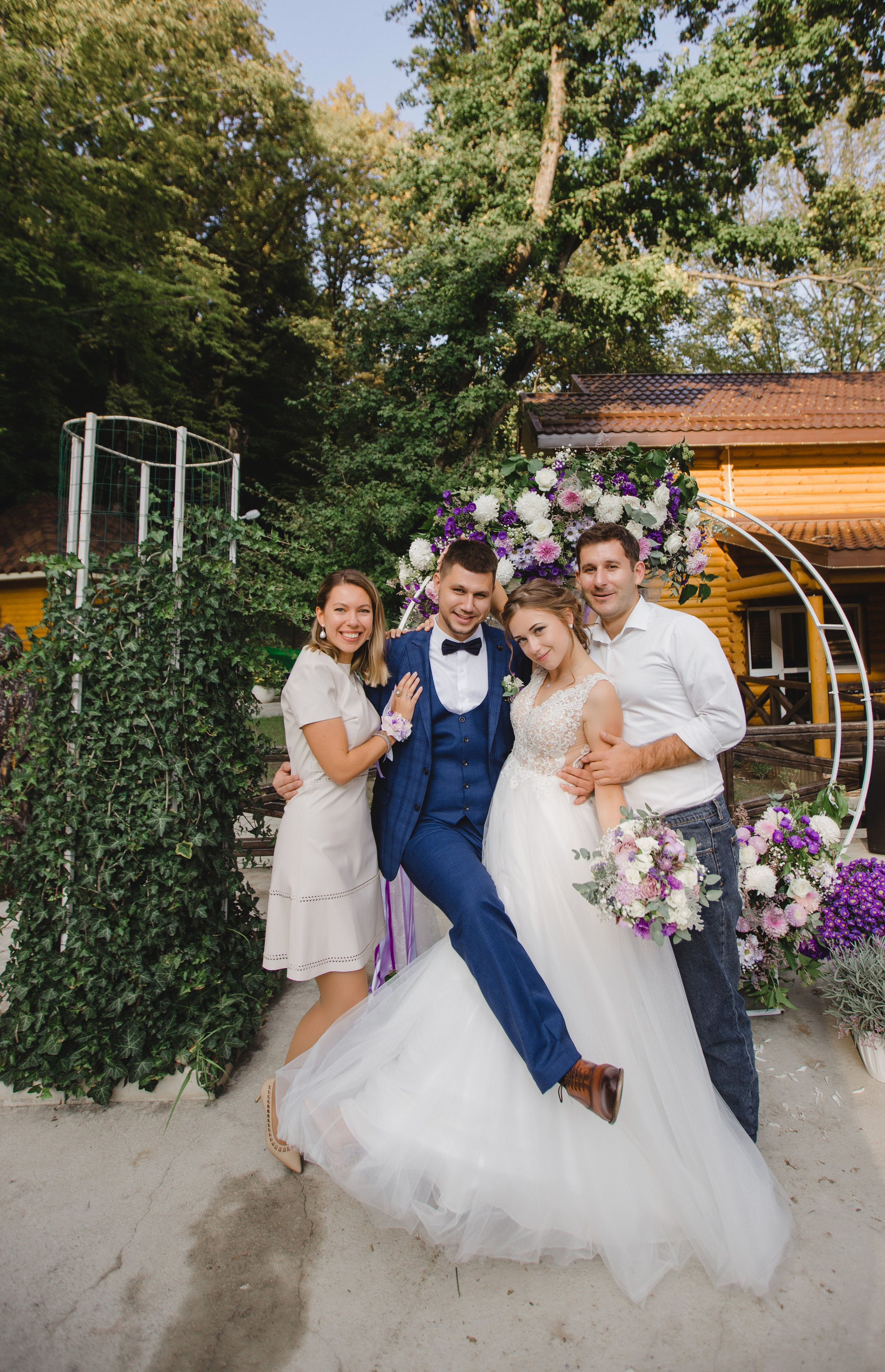 Свадьба в лесу. Свадебный и семейный фотограф в Краснодаре