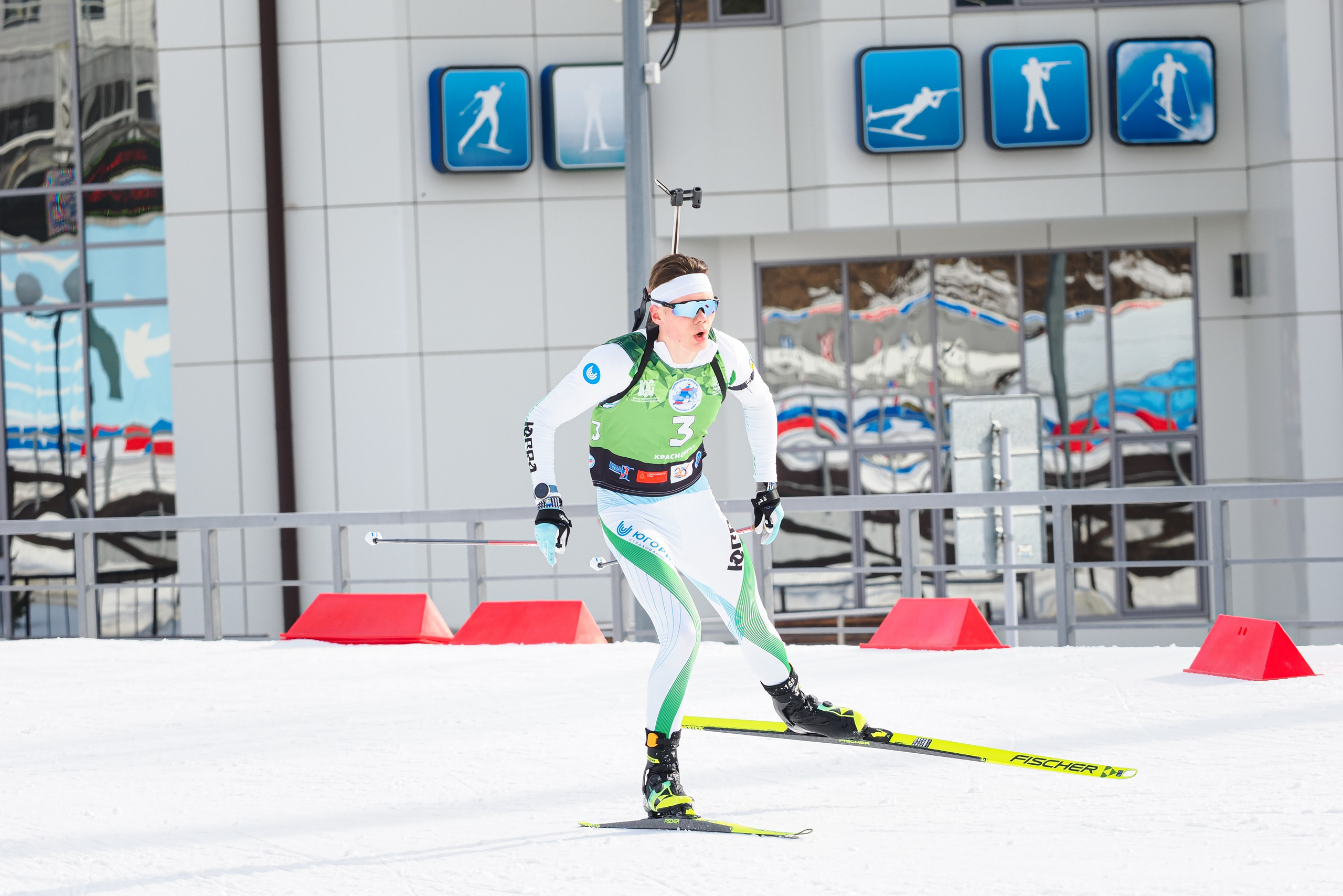 Биатлон / Первенство России. Репортажный фотограф Алексей Козьмин