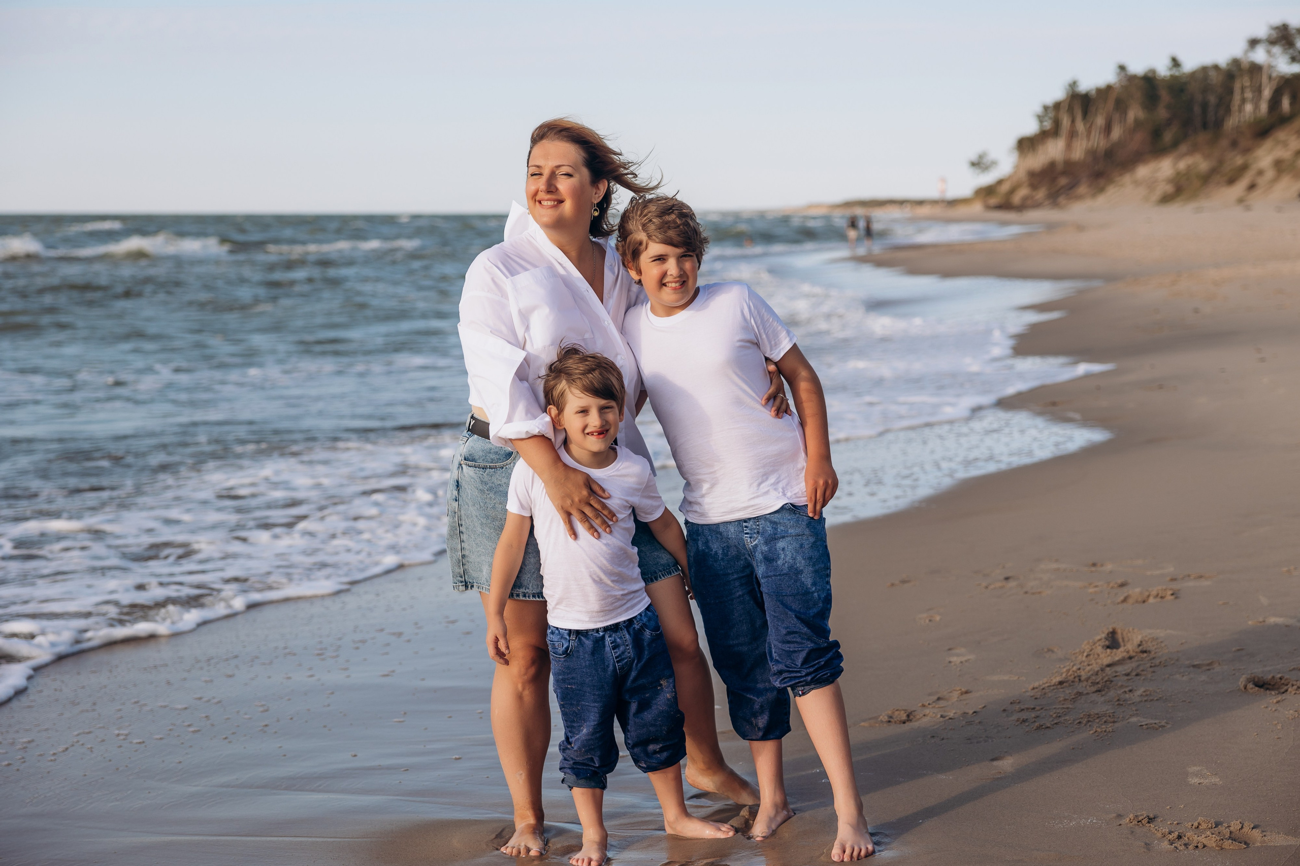 Семейная Куршская коса лето. Фотограф в Калининграде свадебная фотография, репортажная, фотосессии