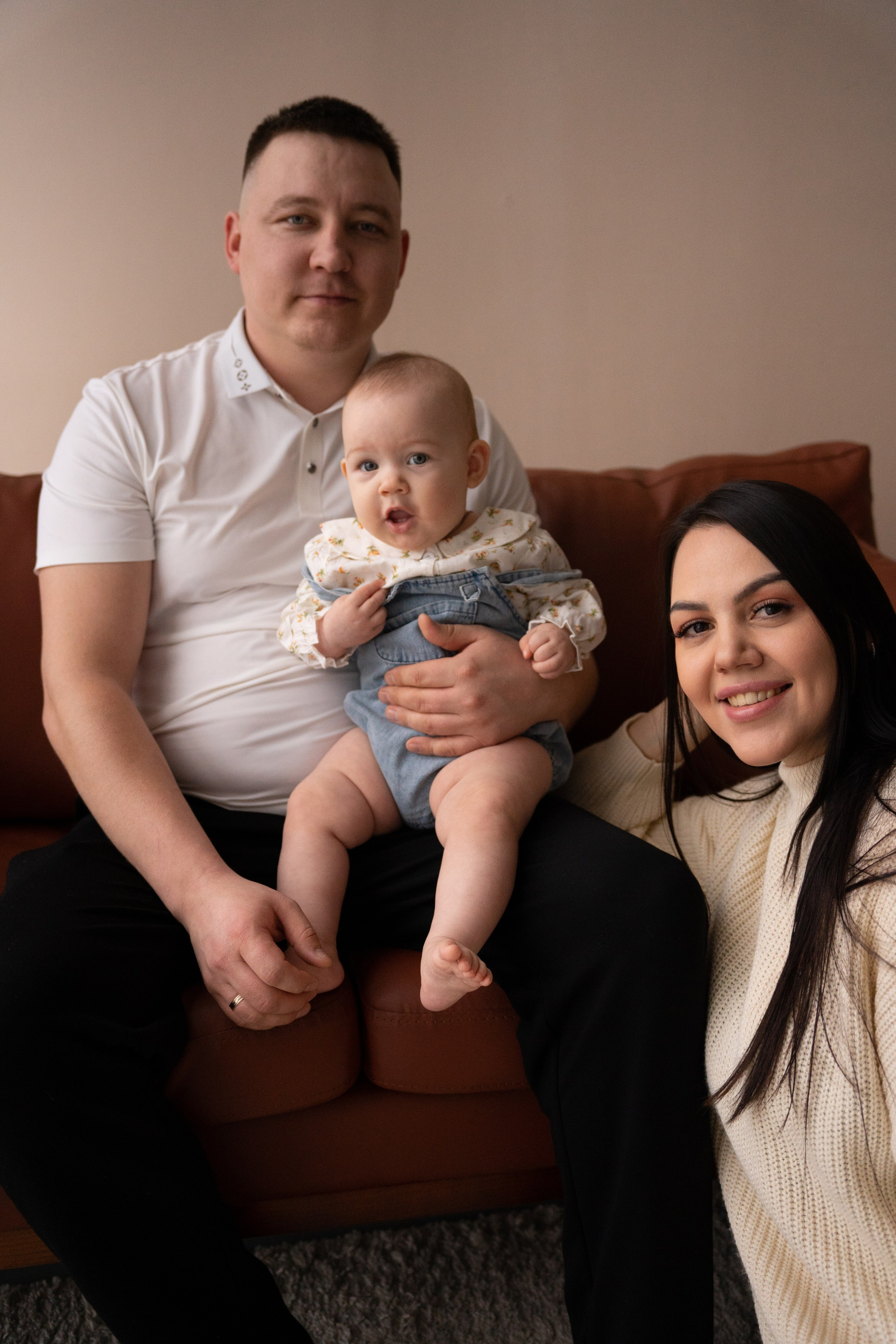 Семейная съемка в студии