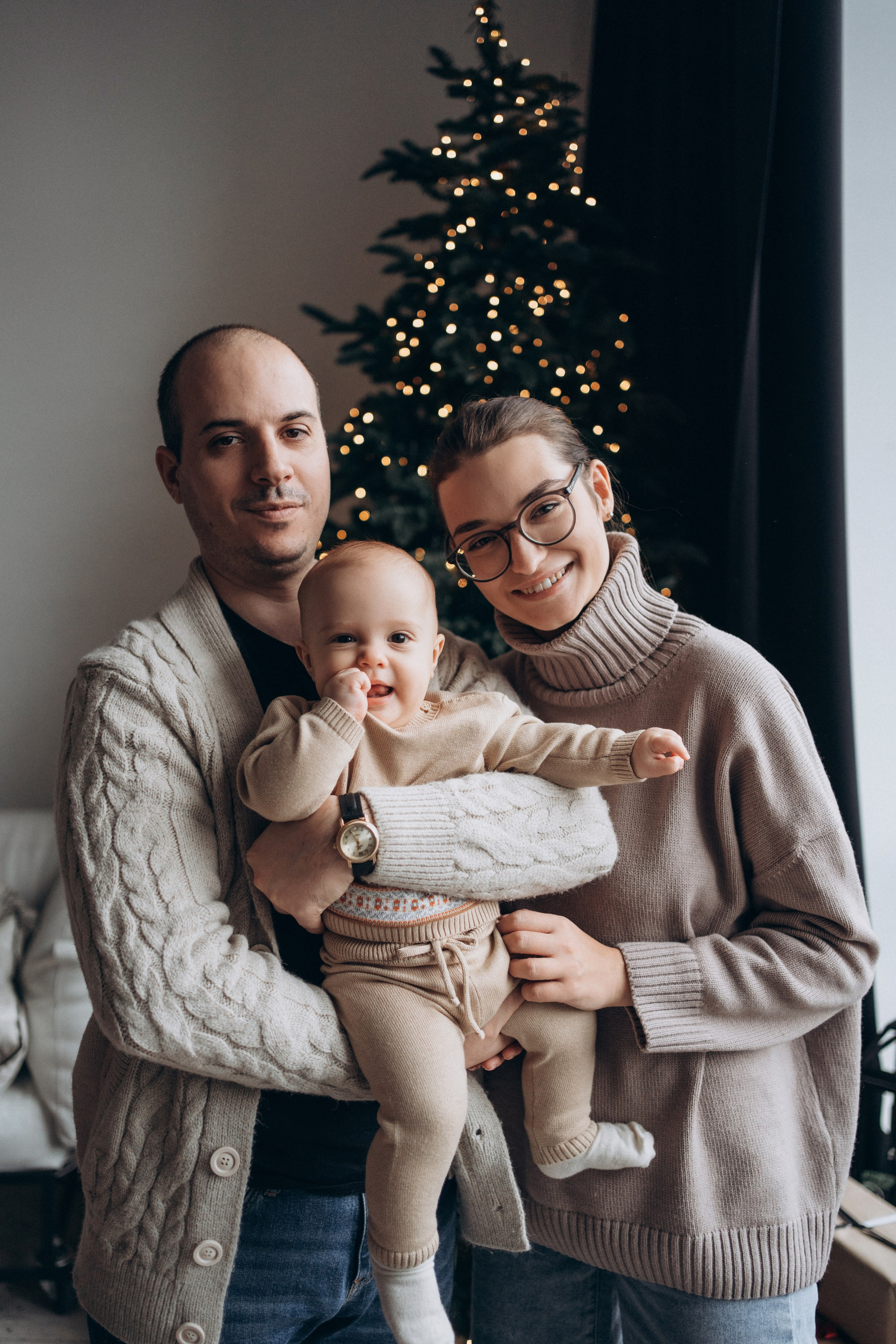 Рождественская история. Фотограф новорожденных и малышей до года в Москве Анастасия Соколова