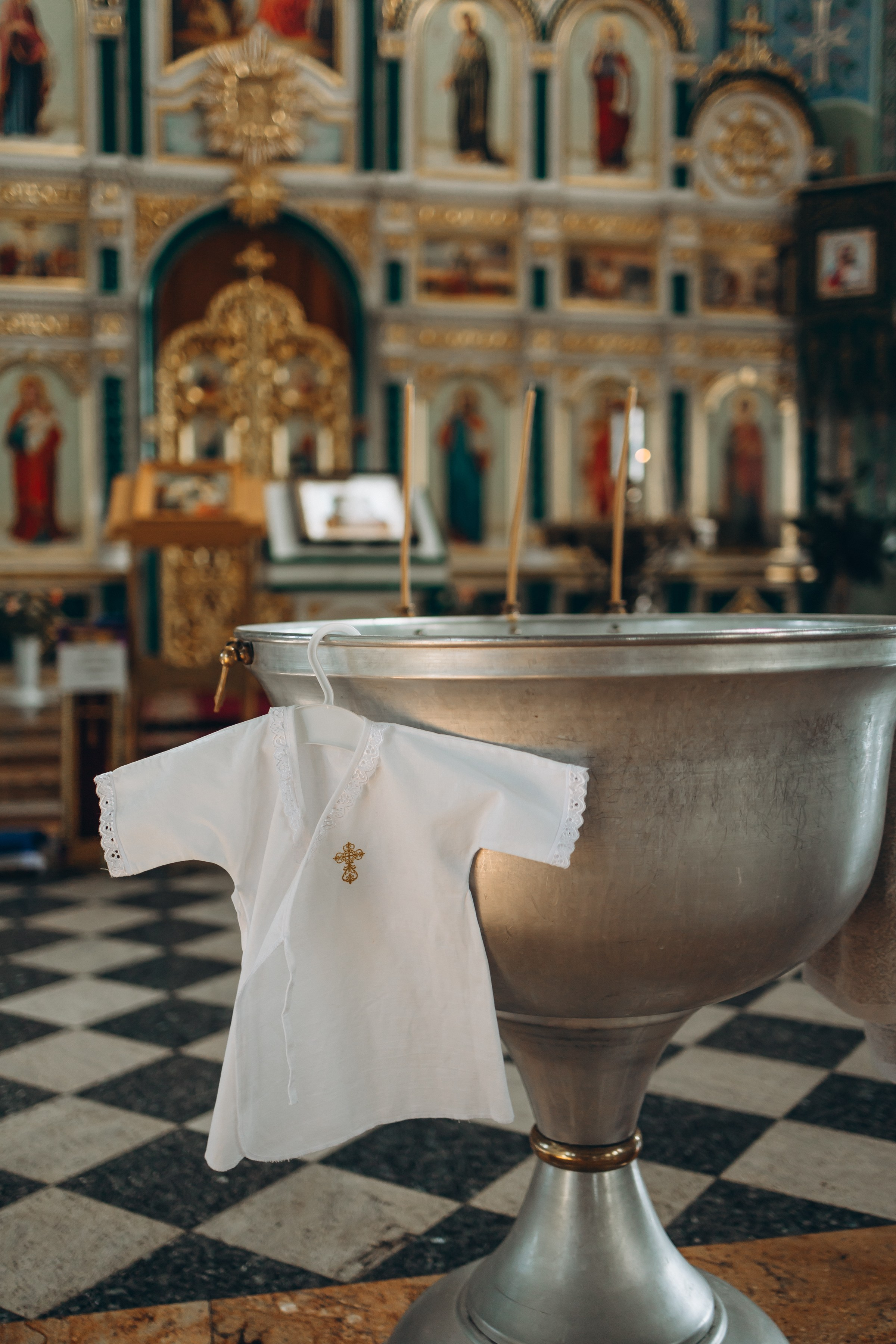 Крещение Родиона. Семейный фотограф в Волгодонске Краченцева Анна