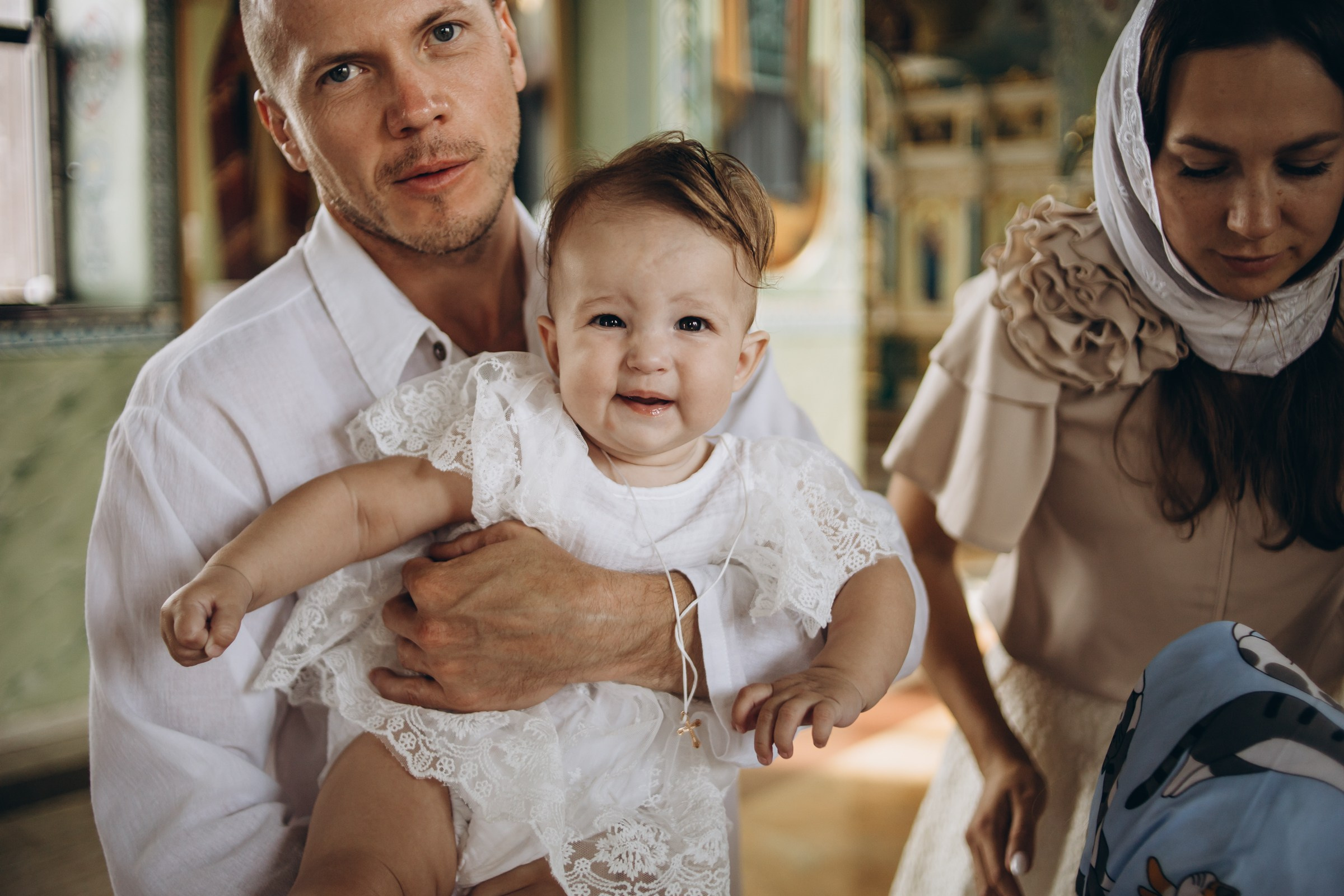 Крещение Варвары и Елизаветы. Семейный фотограф в Волгодонске Краченцева Анна