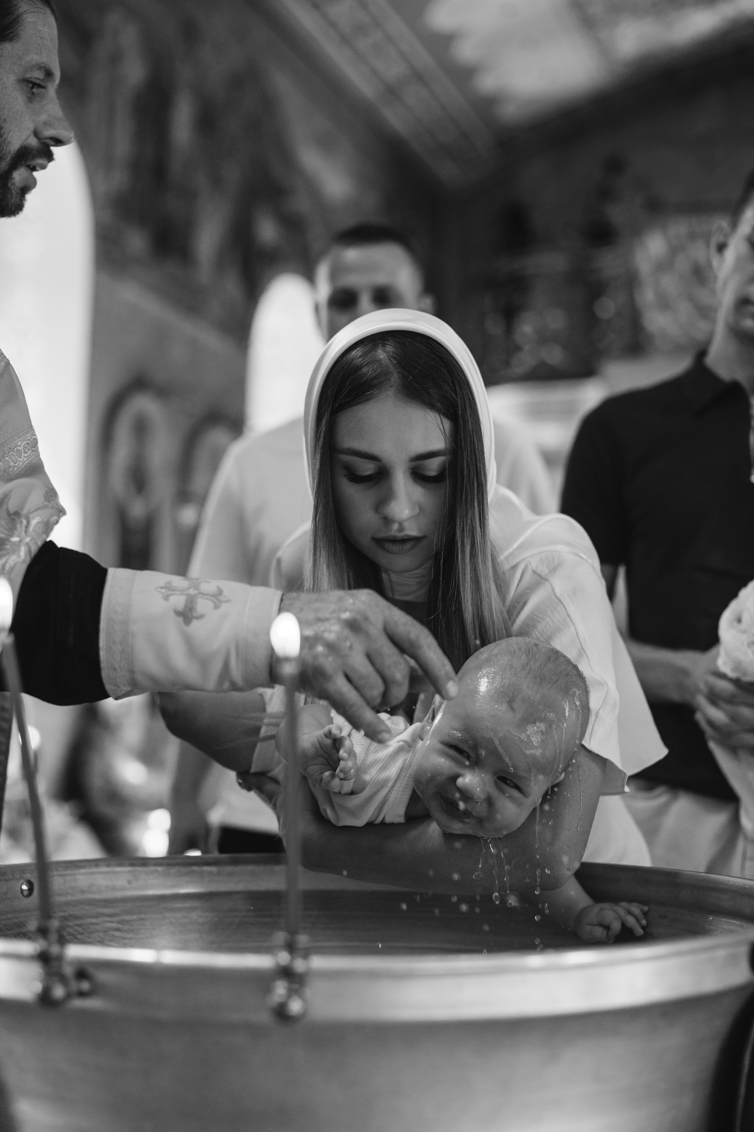 Крещение Мирона. Семейный фотограф в Волгодонске Краченцева Анна