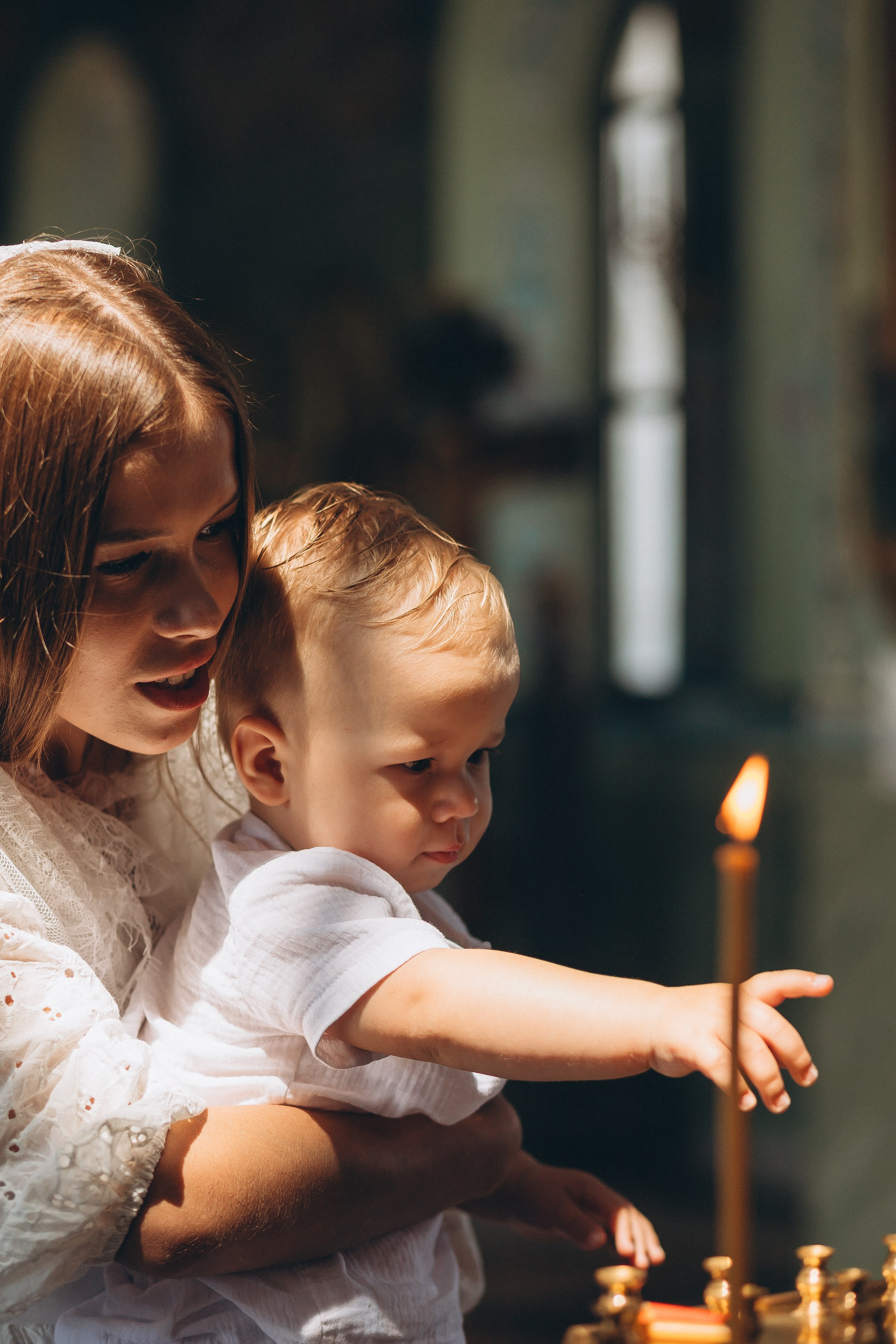 Крещение Максима. Семейный фотограф в Волгодонске Краченцева Анна