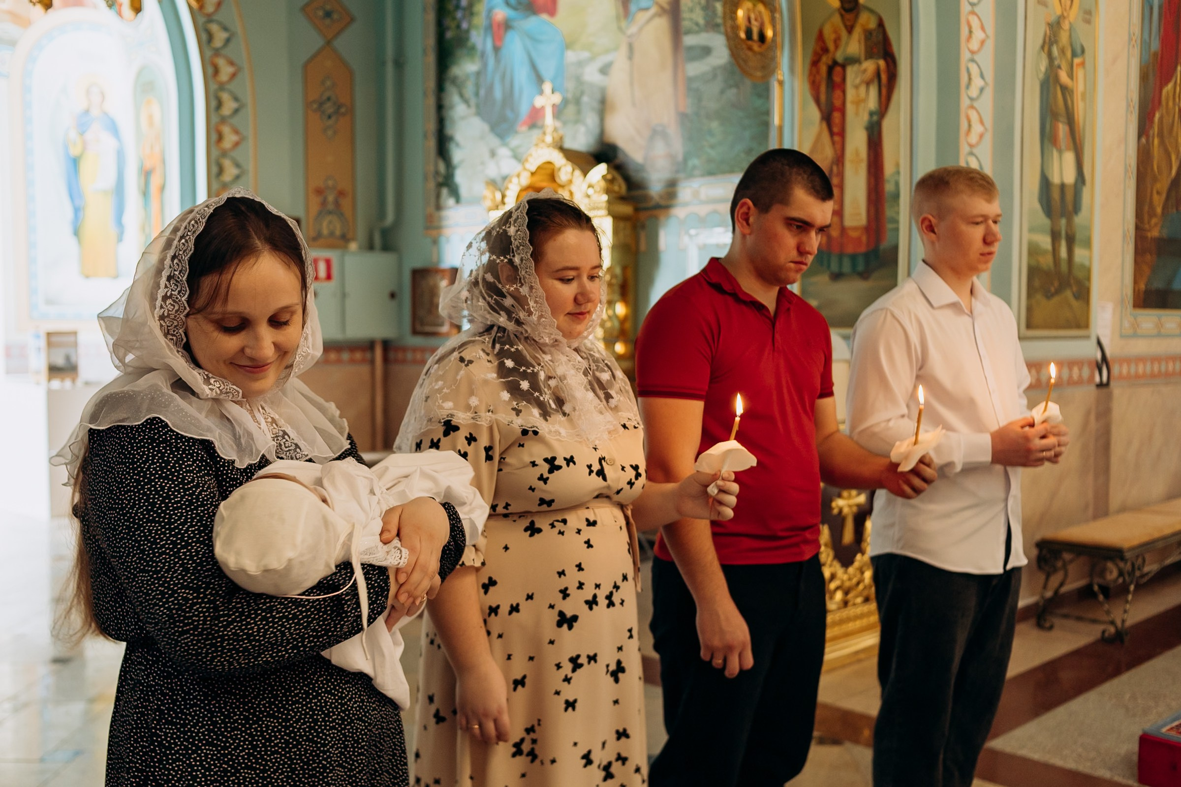 Крещение Эмилии. Семейный фотограф в Волгодонске Краченцева Анна