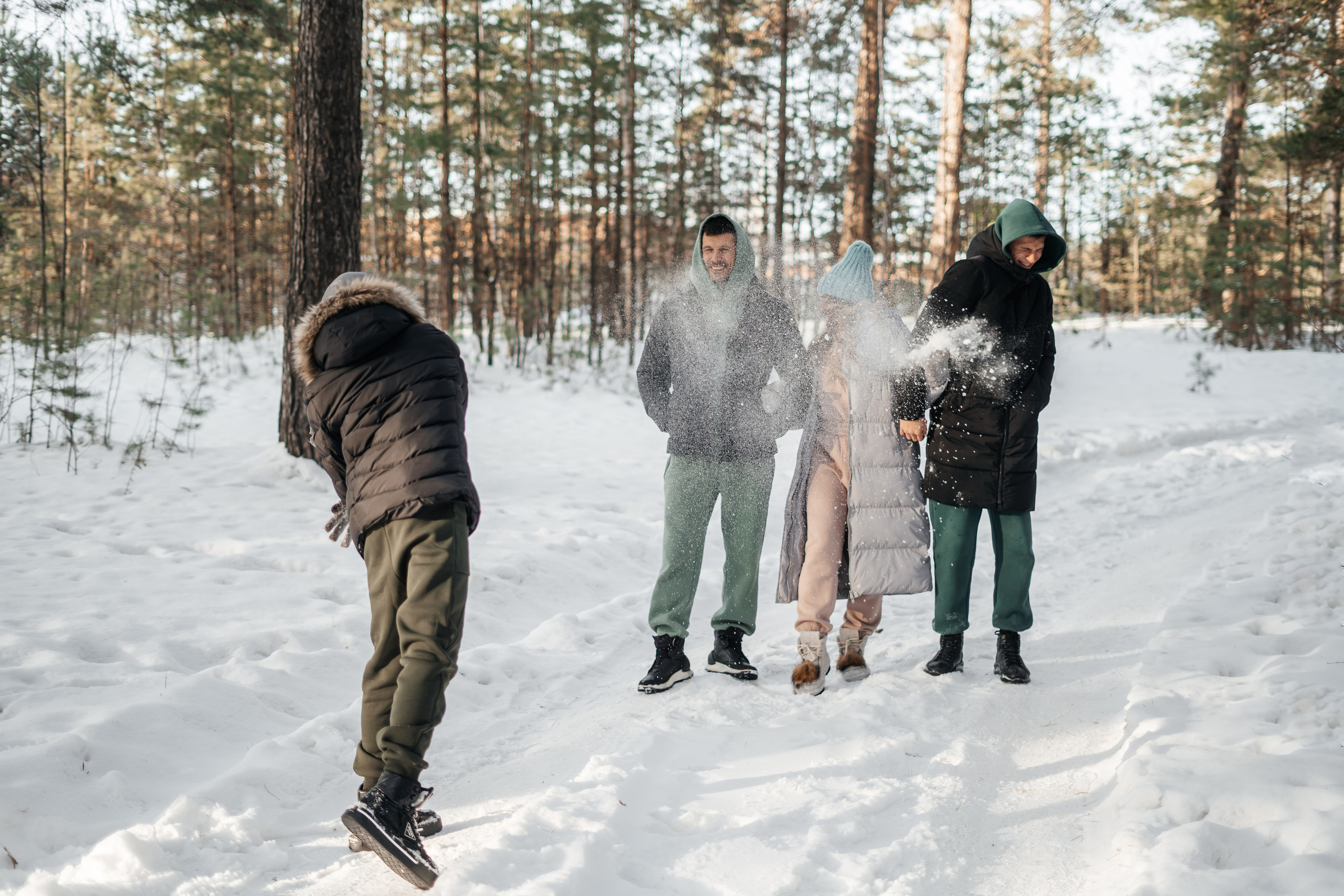 Семейная фотосессия в лесу. Свадебный и семейный фотограф В Барнауле Нечаева Таня