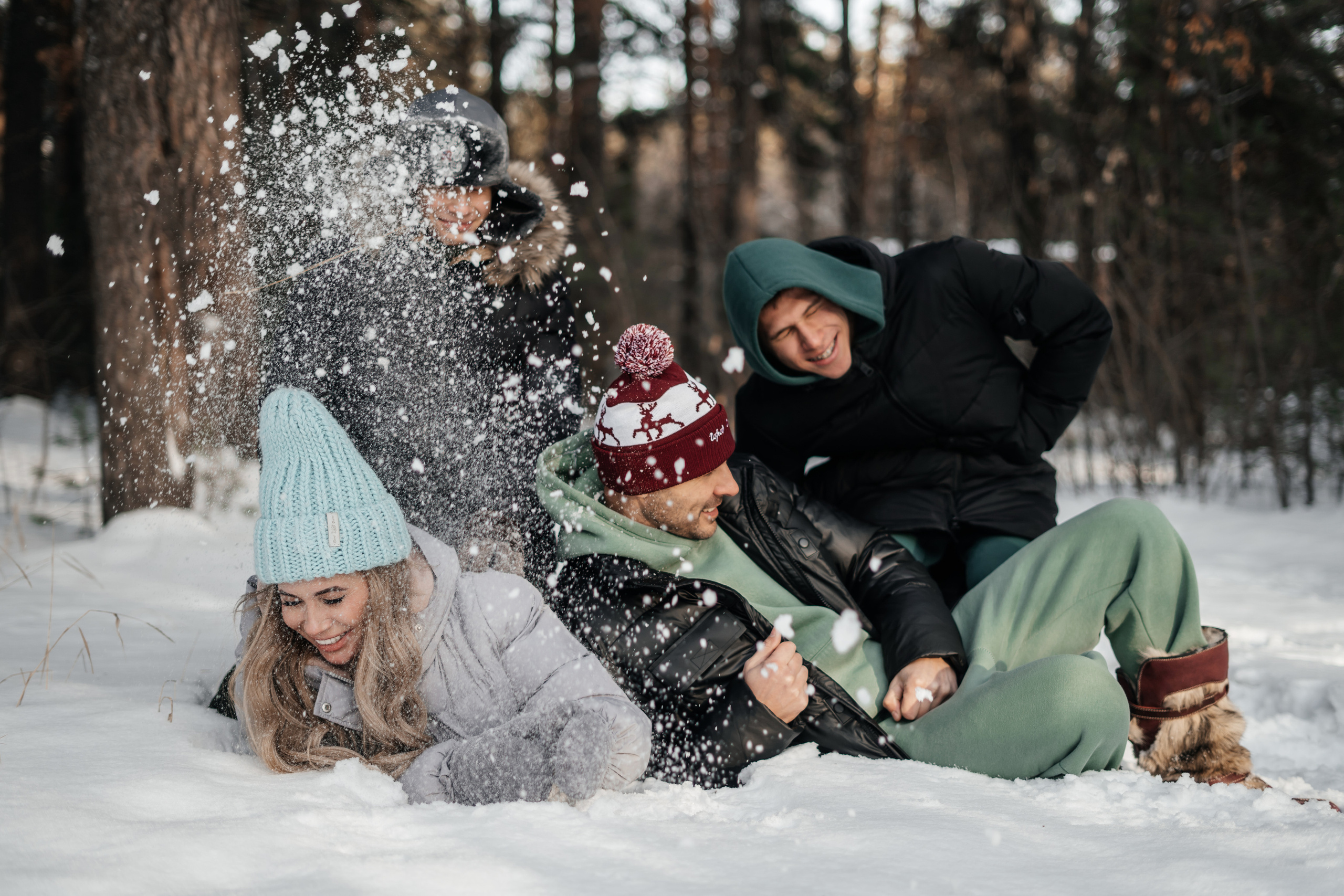 Семейная фотосессия в лесу. Свадебный и семейный фотограф В Барнауле Нечаева Таня