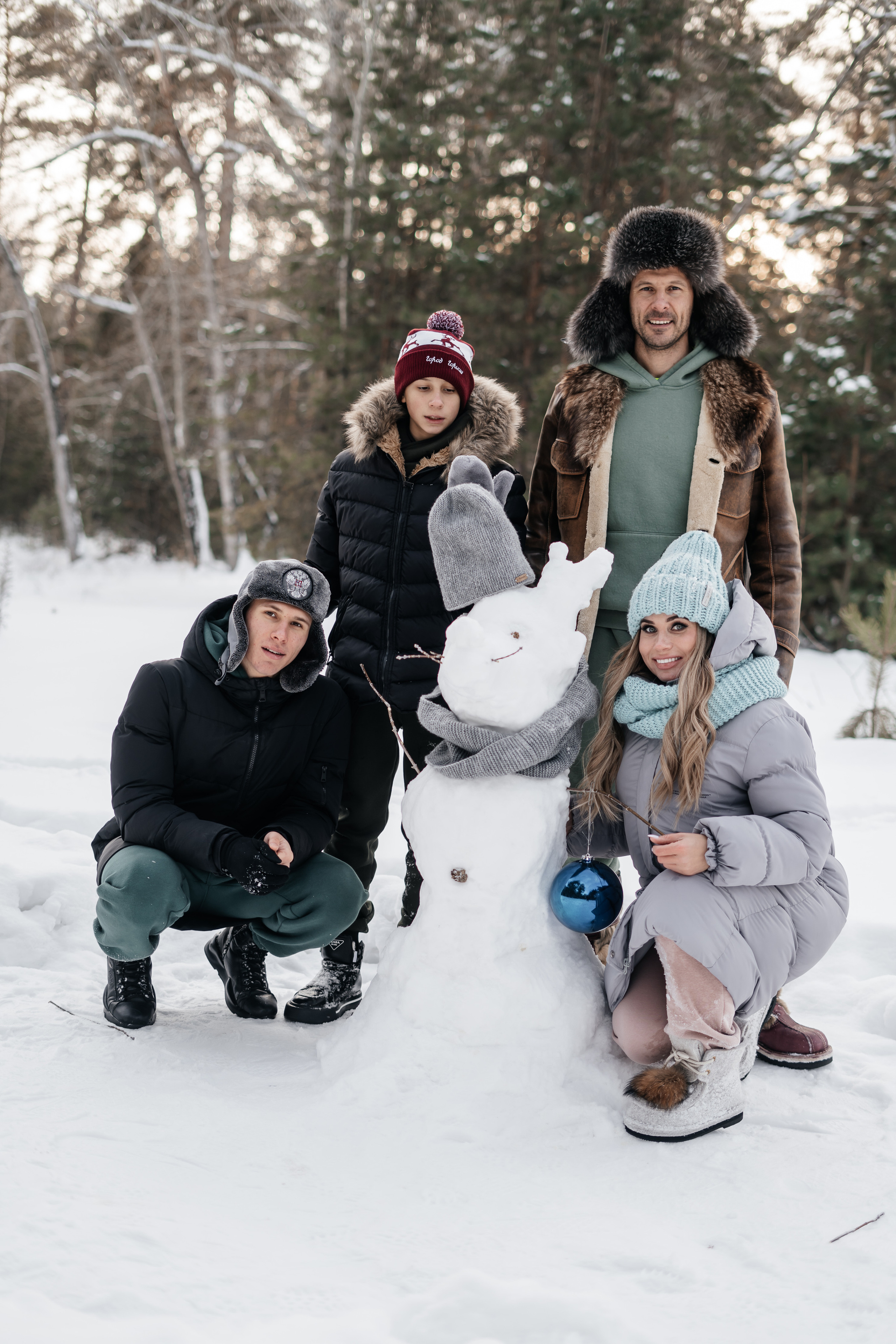 Семейная фотосессия в лесу. Свадебный и семейный фотограф В Барнауле Нечаева Таня