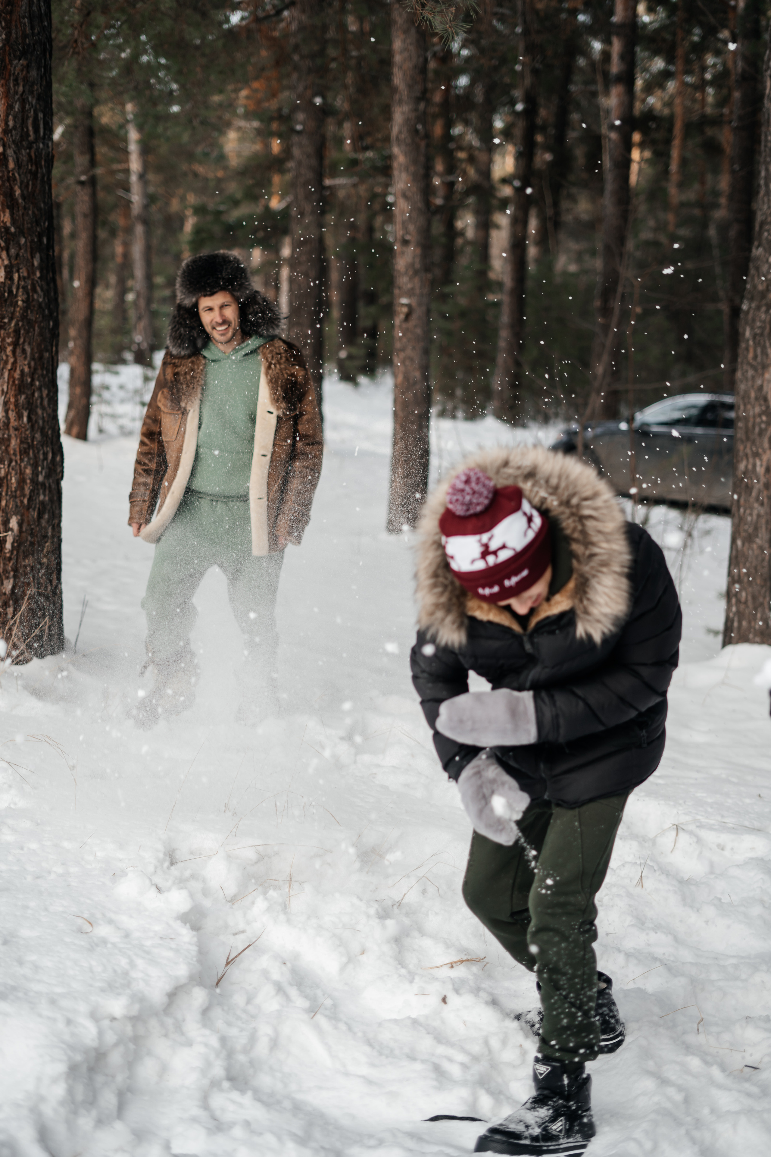Семейная фотосессия в лесу. Свадебный и семейный фотограф В Барнауле Нечаева Таня