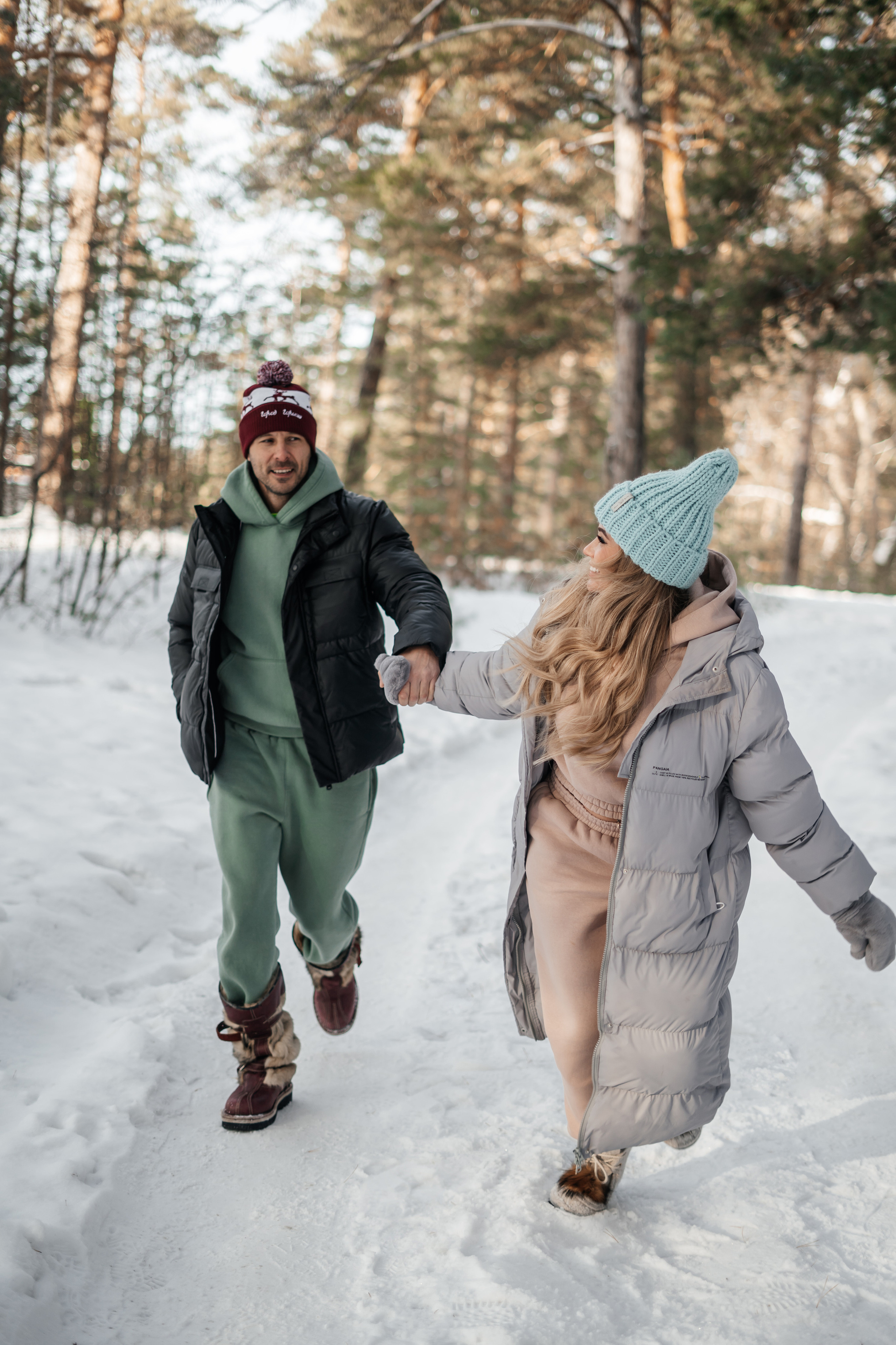 Семейная фотосессия в лесу. Свадебный и семейный фотограф В Барнауле Нечаева Таня