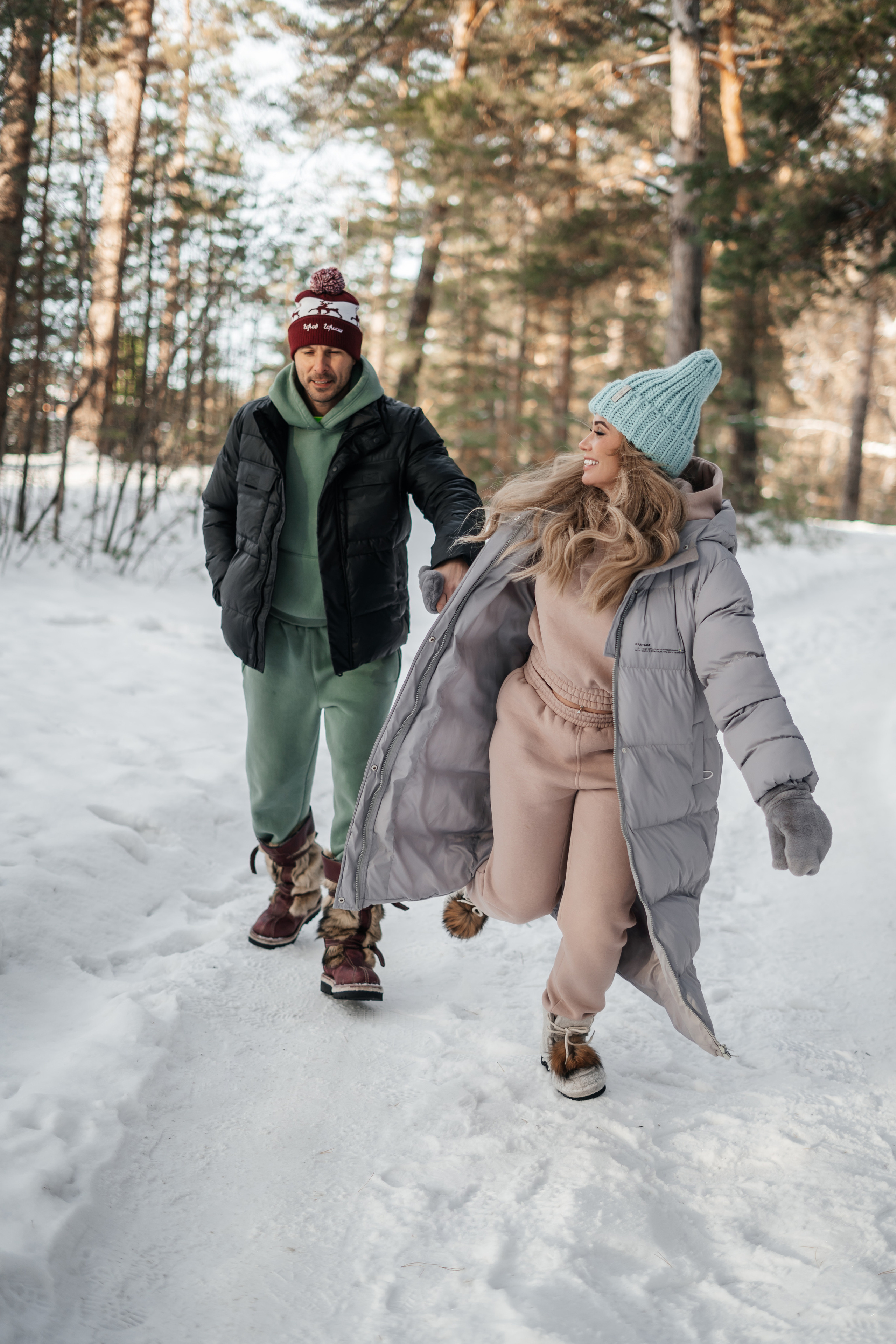 Семейная фотосессия в лесу. Свадебный и семейный фотограф В Барнауле Нечаева Таня