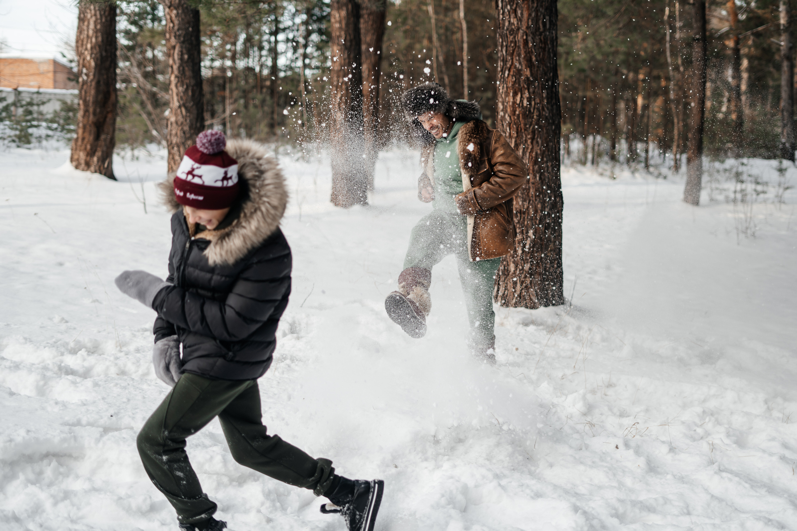 Семейная фотосессия в лесу. Свадебный и семейный фотограф В Барнауле Нечаева Таня