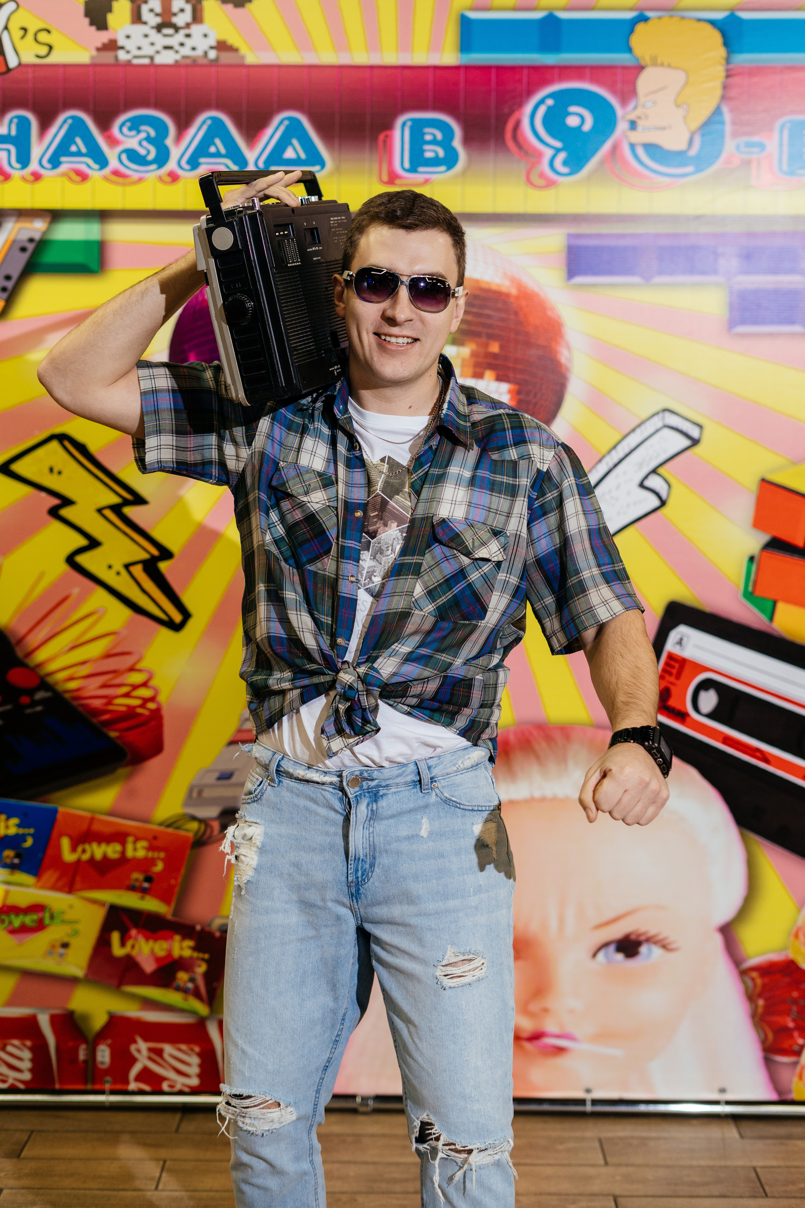 Юбилей в стиле 90-х. Свадебный и семейный фотограф В Барнауле Нечаева Таня