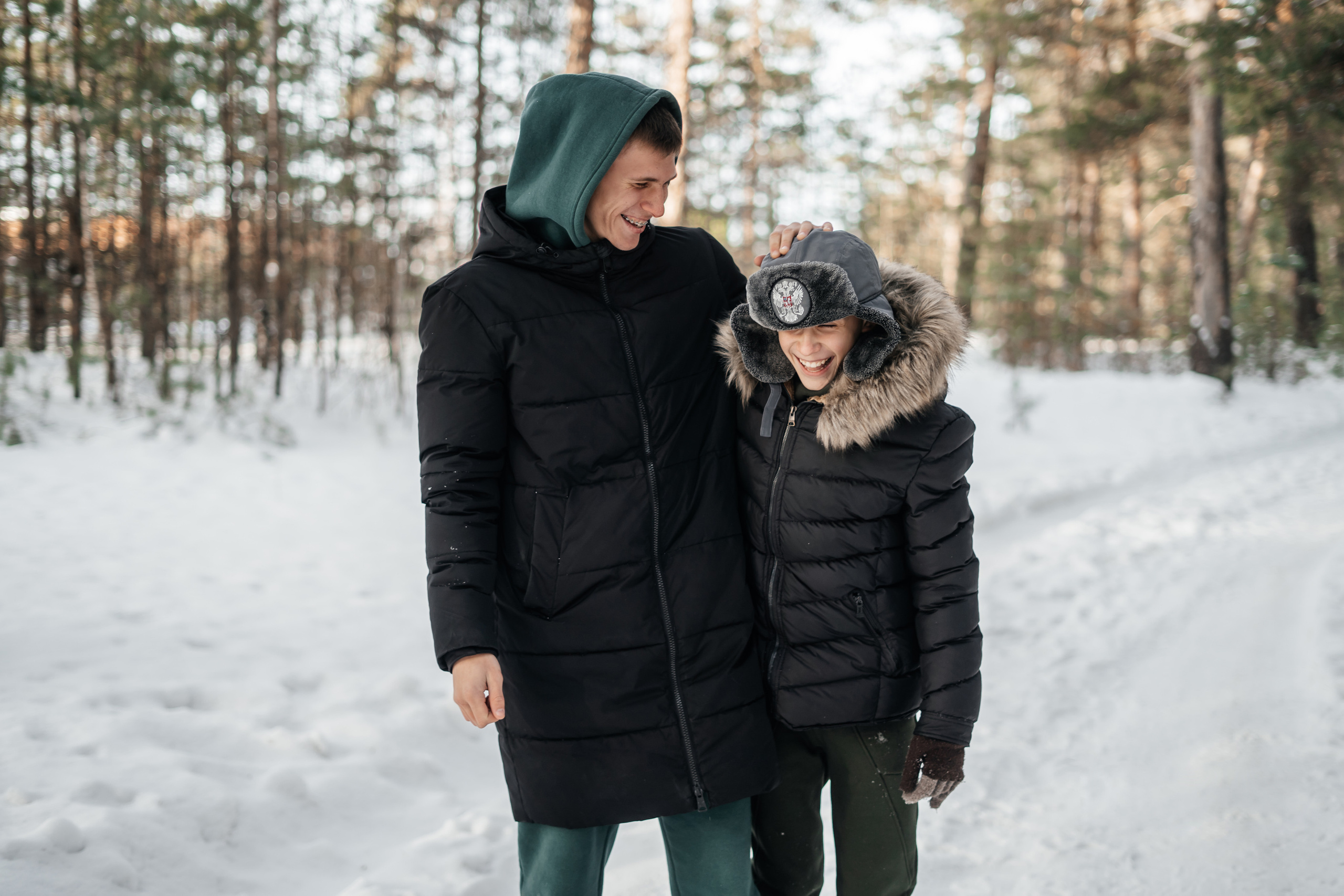 Семейная фотосессия в лесу. Свадебный и семейный фотограф В Барнауле Нечаева Таня