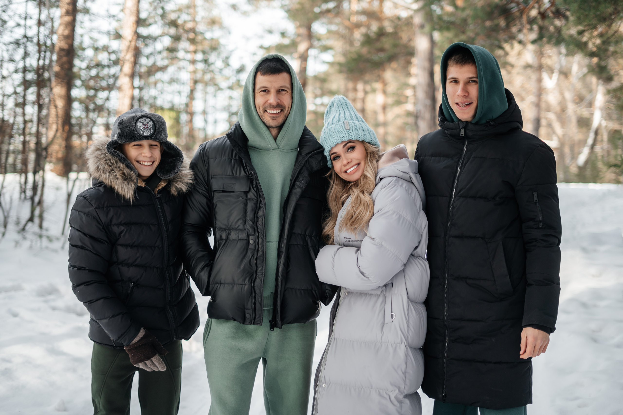 Семейная фотосессия в лесу. Свадебный и семейный фотограф В Барнауле Нечаева Таня