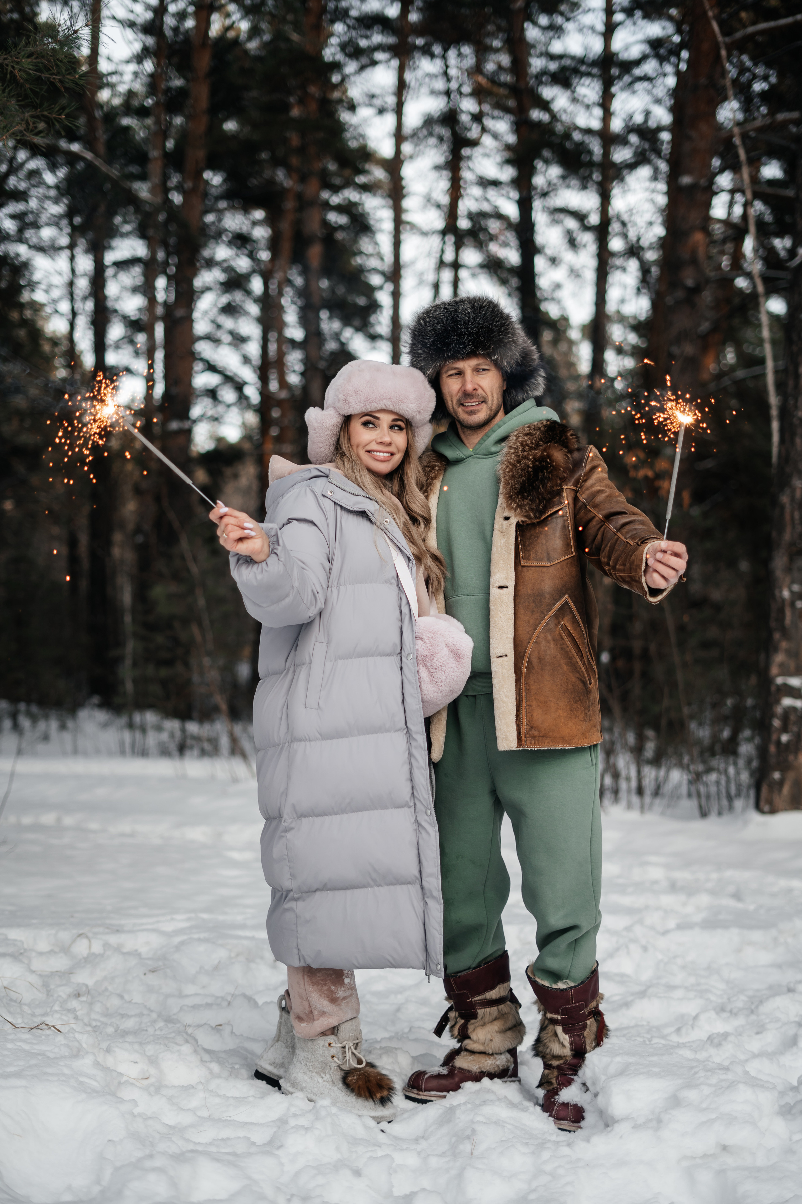 Семейная фотосессия в лесу. Свадебный и семейный фотограф В Барнауле Нечаева Таня