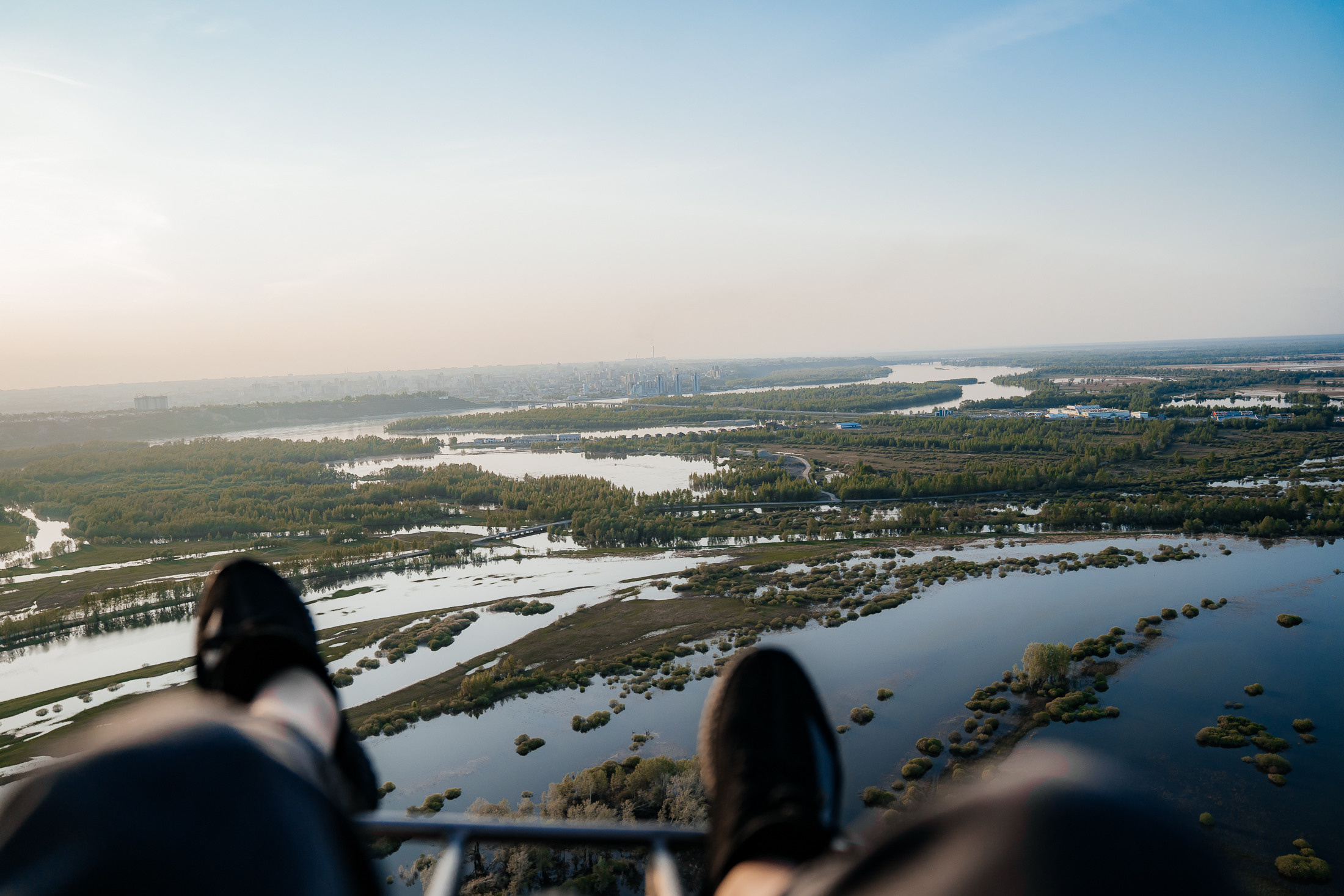Контент полет на мотопараплане. Свадебный и семейный фотограф В Барнауле Нечаева Таня